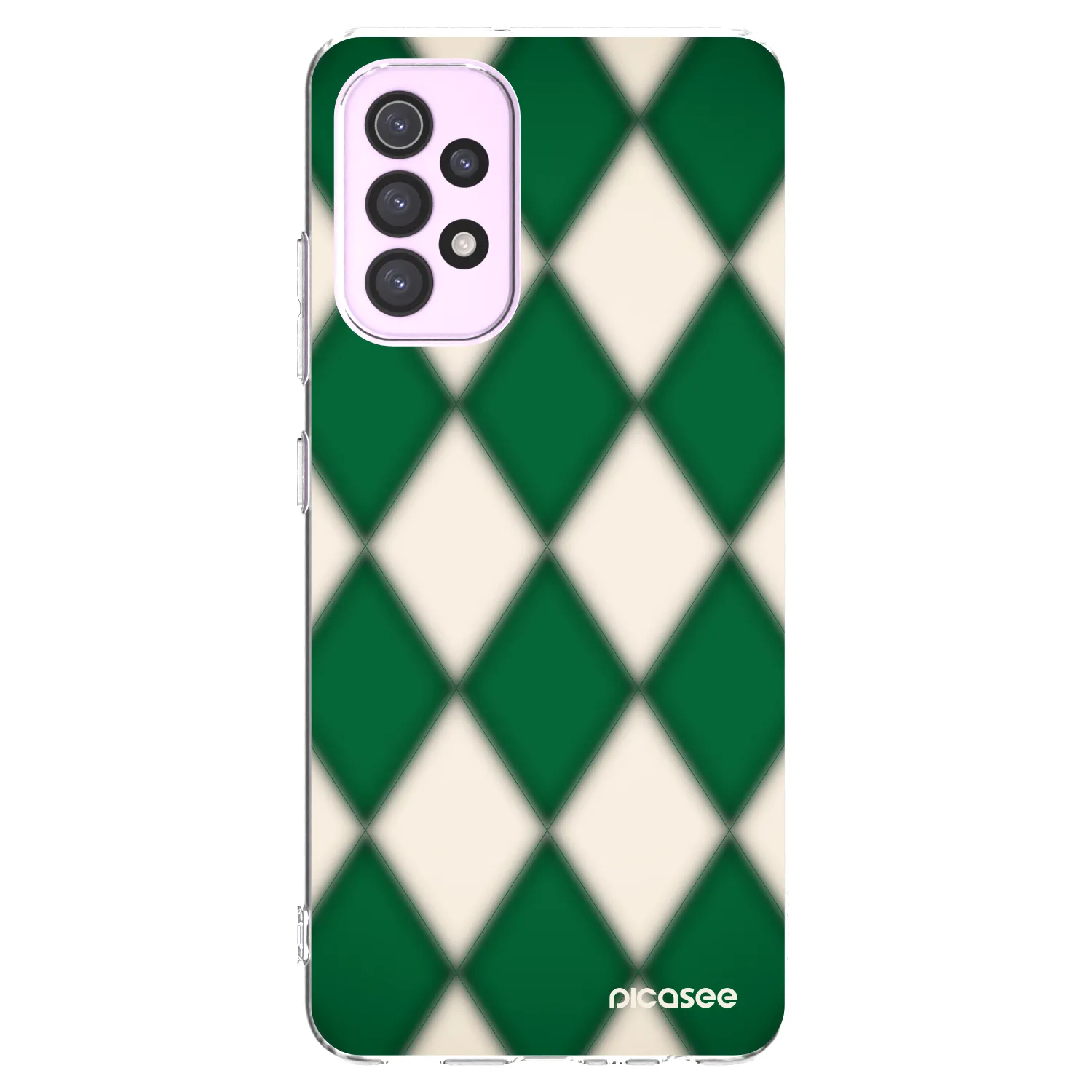 Picasee silikonski prozorni ovitek za Samsung Galaxy A32 5G A326B - Emerald Diamond