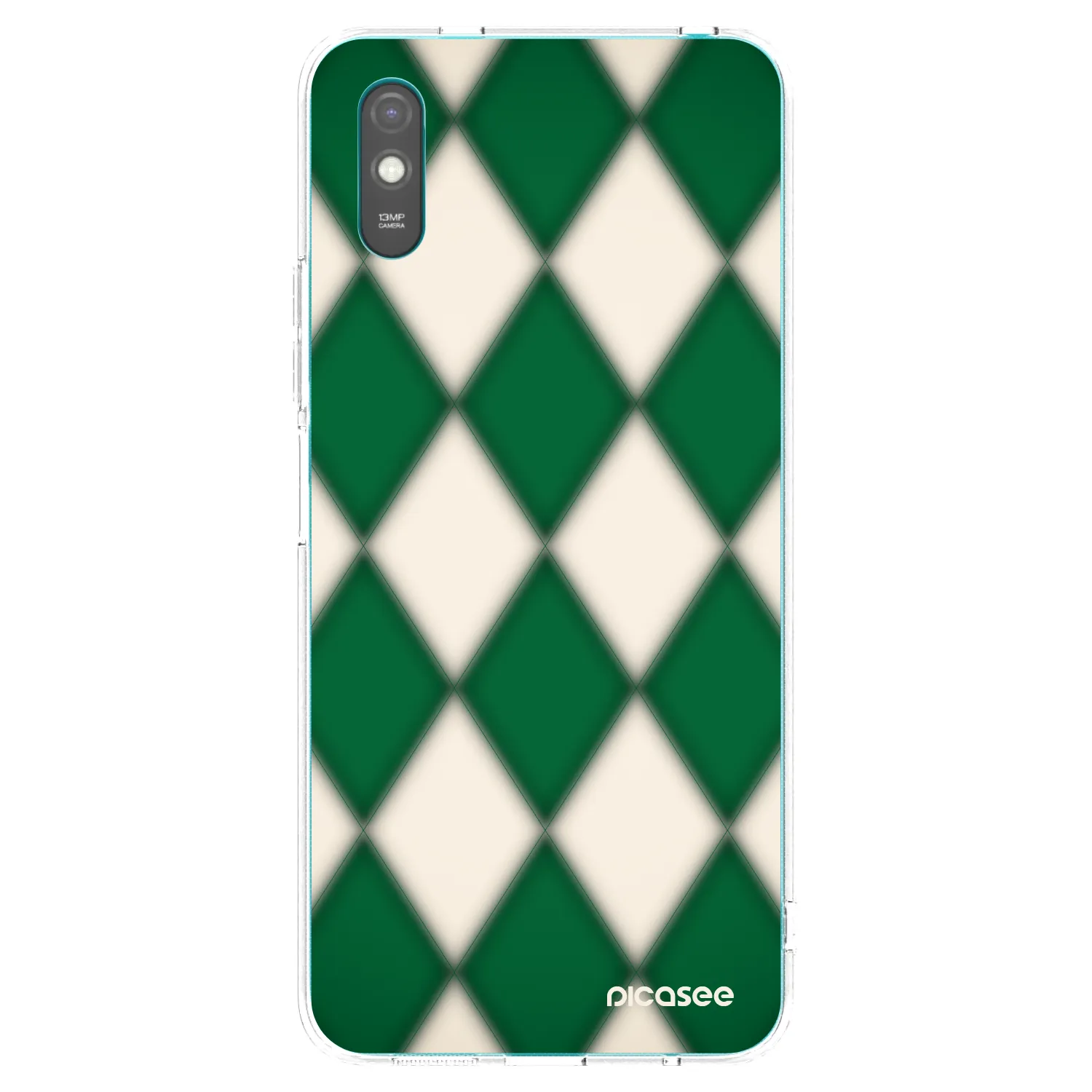 Picasee silikonski prozorni ovitek za Xiaomi Redmi 9AT - Emerald Diamond