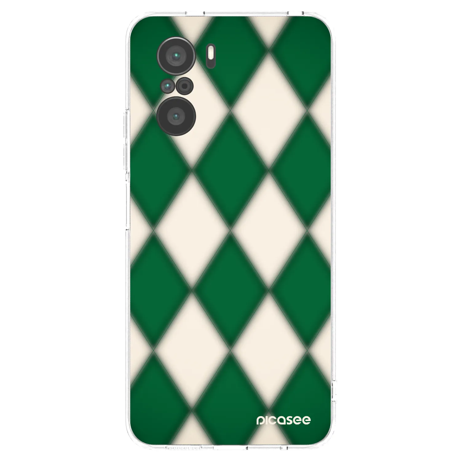 Picasee silikonski prozorni ovitek za Xiaomi Poco F3 - Emerald Diamond