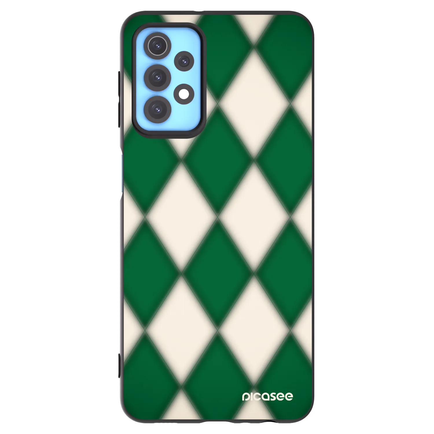 Picasee silikonski črni ovitek za Samsung Galaxy A32 4G SM-A325F - Emerald Diamond