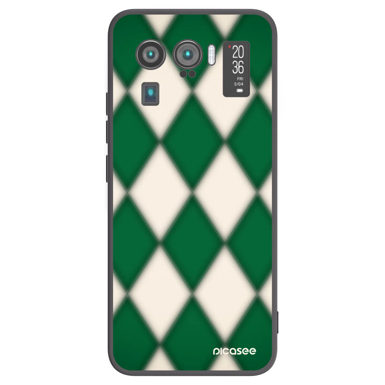 Picasee silikonski črni ovitek za Xiaomi Mi 11 Ultra - Emerald Diamond