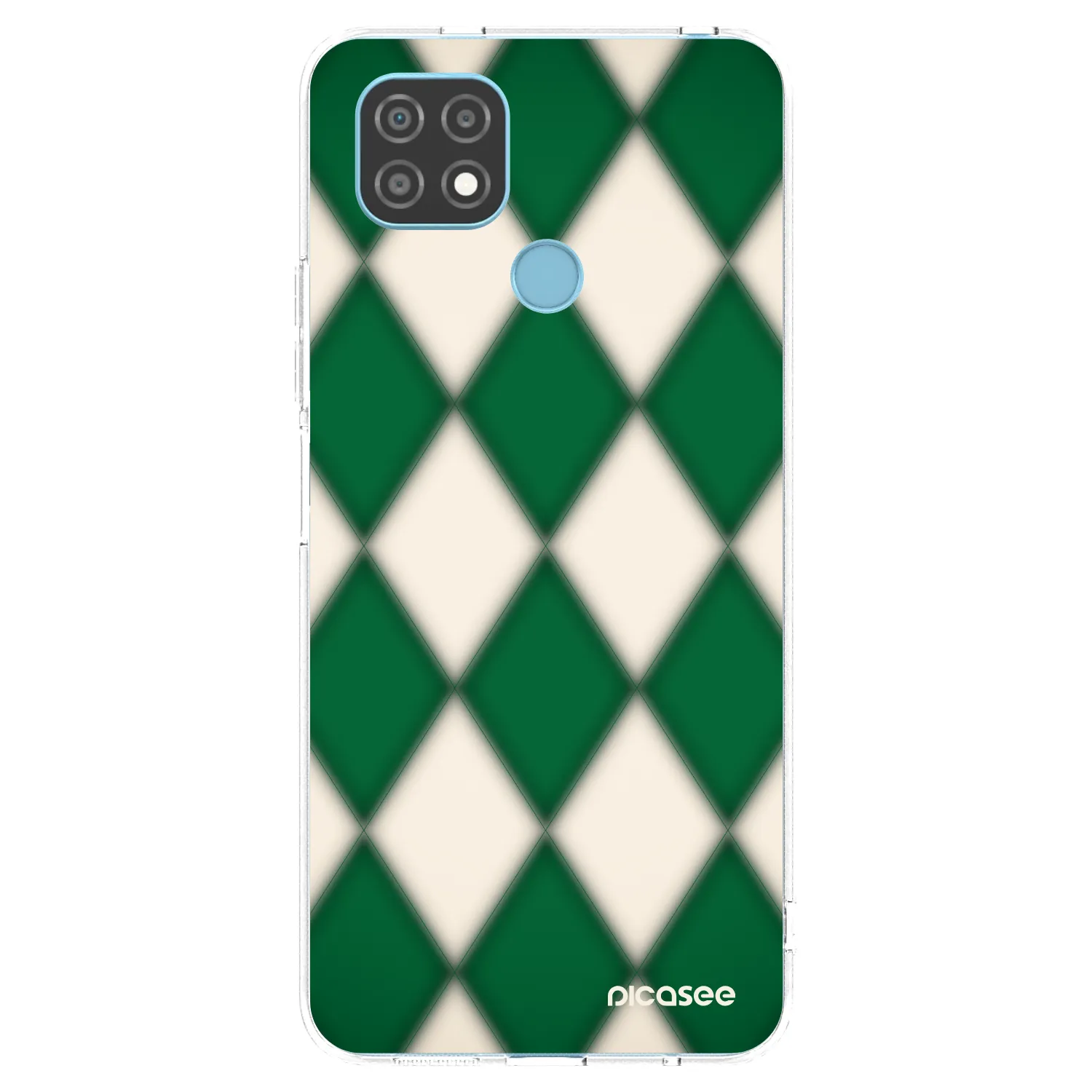 Picasee silikonski prozorni ovitek za Realme C21 - Emerald Diamond