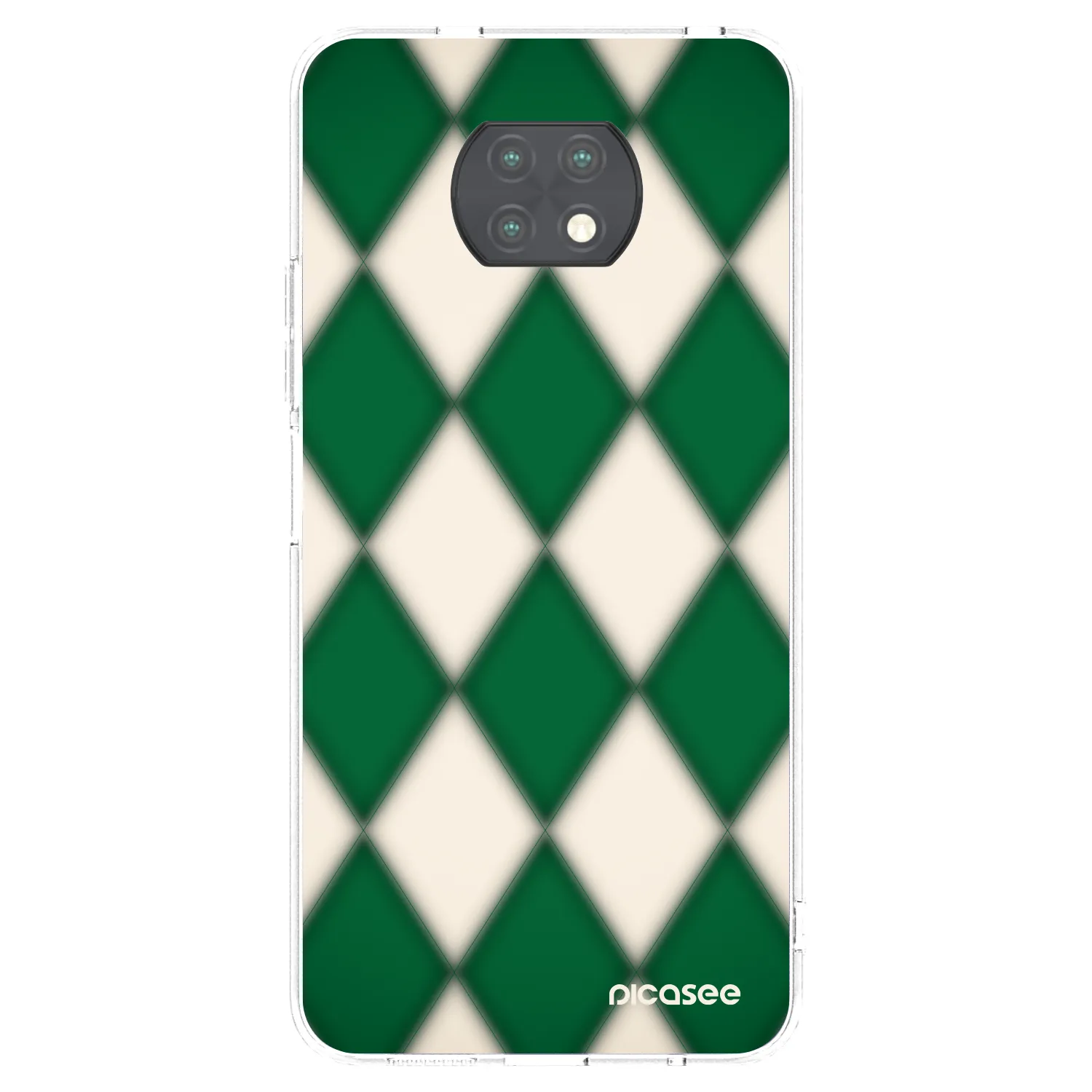 Picasee silikonski prozorni ovitek za Xiaomi Redmi Note 9T - Emerald Diamond