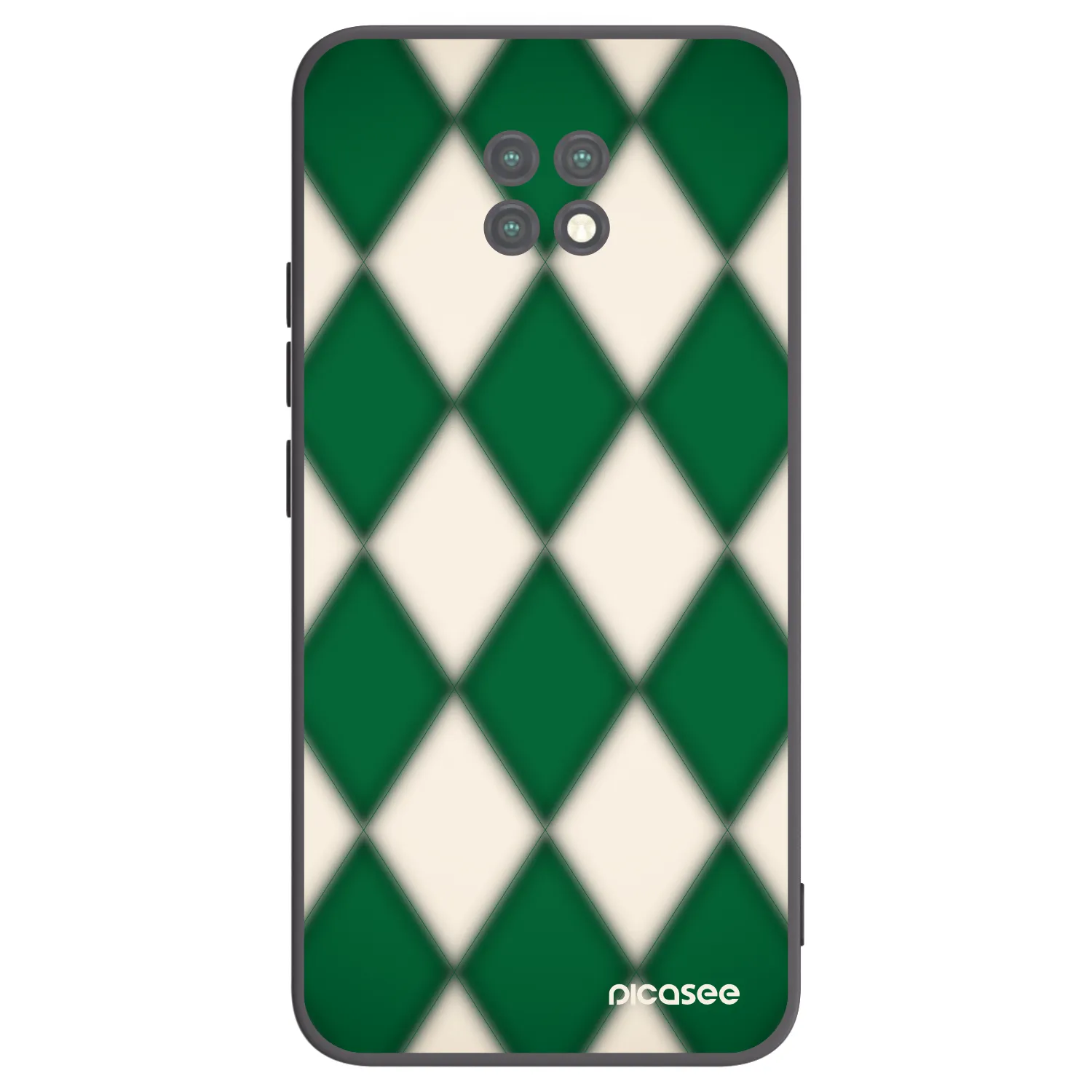 Picasee silikonski črni ovitek za Xiaomi Redmi Note 9T - Emerald Diamond