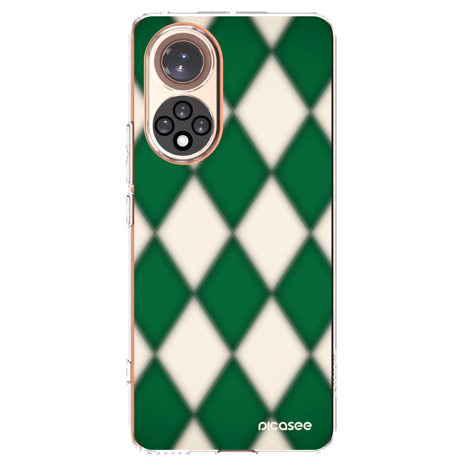 Picasee silikonski prozorni ovitek za Huawei Nova 9 - Emerald Diamond