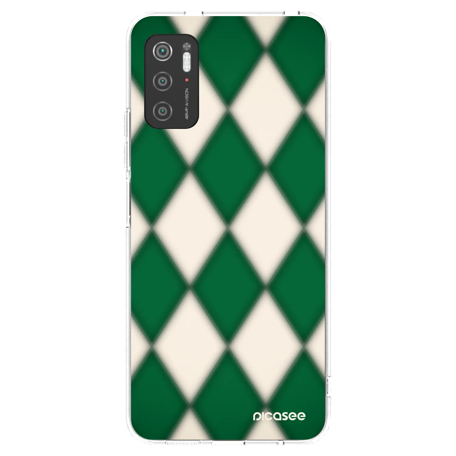 Picasee silikonski prozorni ovitek za Xiaomi Poco M3 Pro 5G - Emerald Diamond