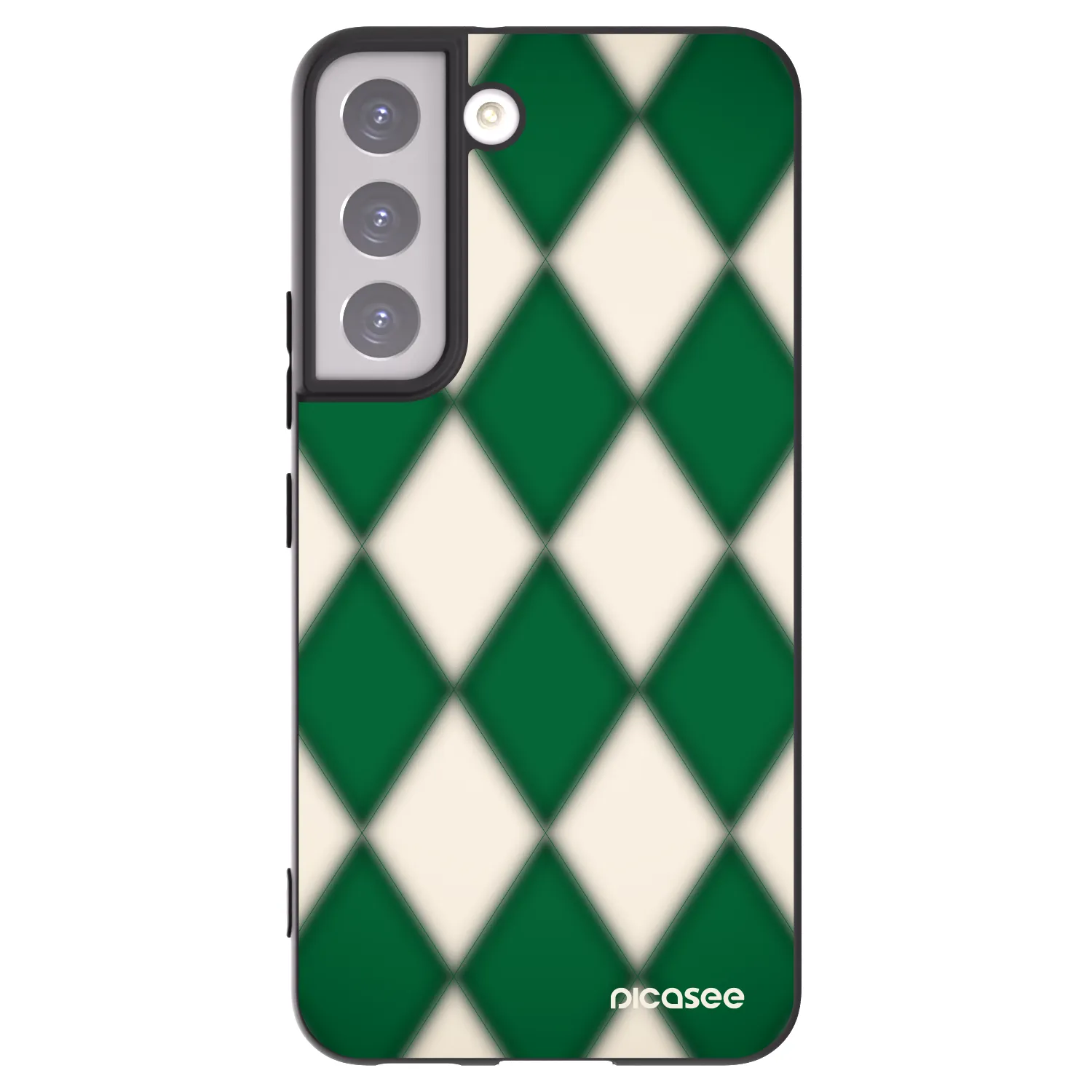 Picasee silikonski črni ovitek za Samsung Galaxy S22 5G - Emerald Diamond