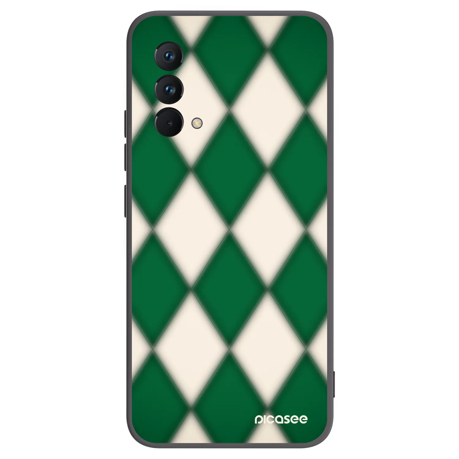 Picasee silikonski črni ovitek za Realme GT Master Edition 5G - Emerald Diamond