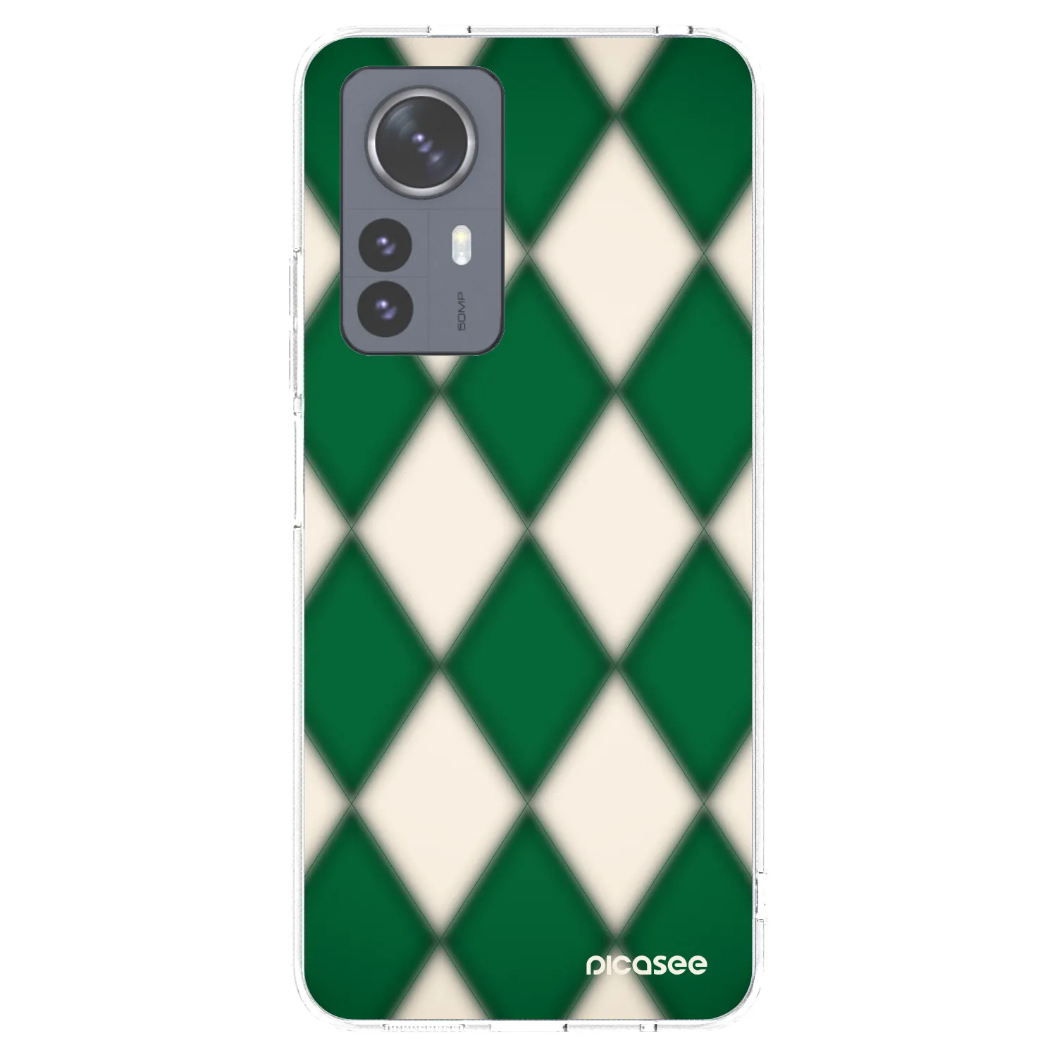 Picasee silikonski prozorni ovitek za Xiaomi 12 Pro - Emerald Diamond