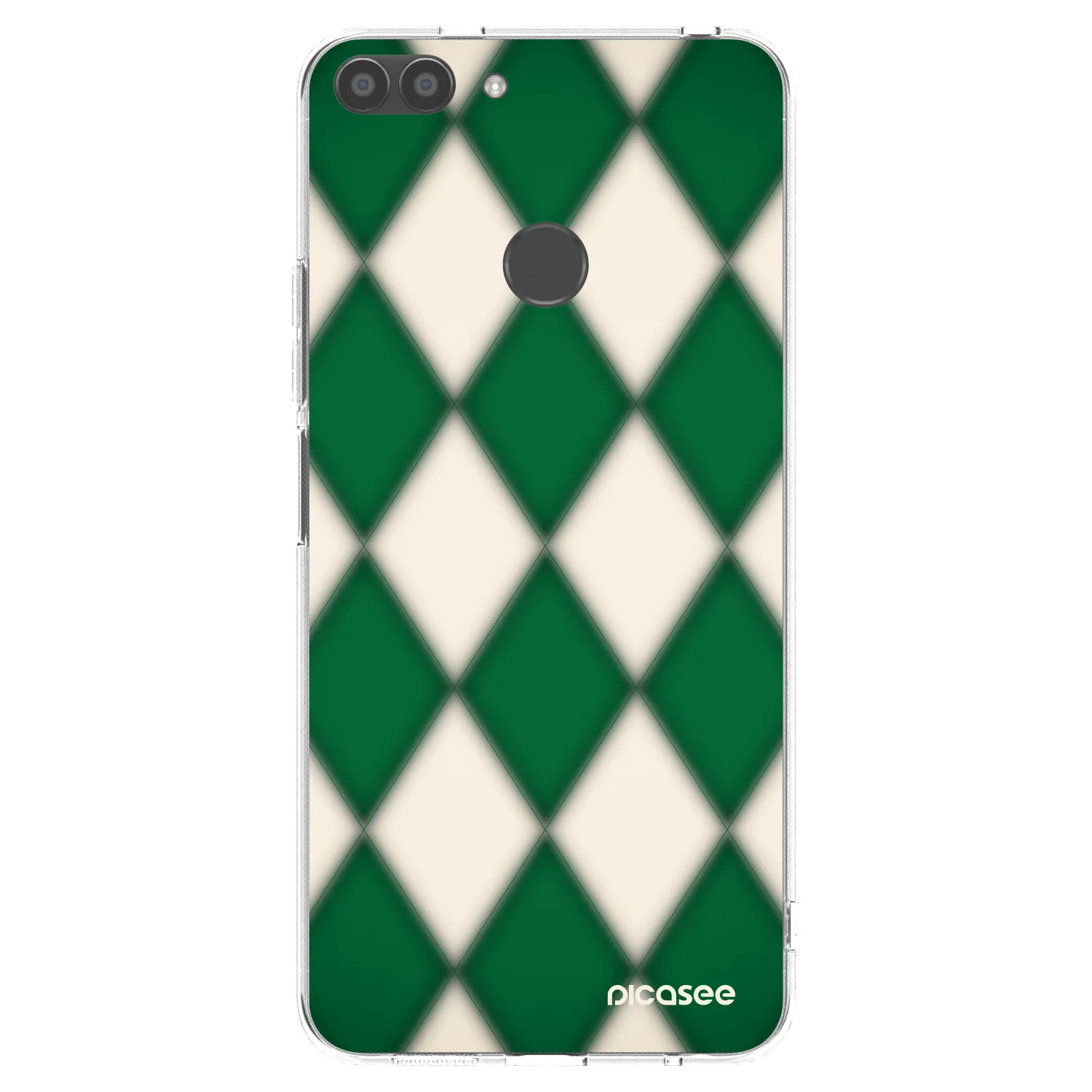 Picasee silikonski prozorni ovitek za Huawei P Smart - Emerald Diamond