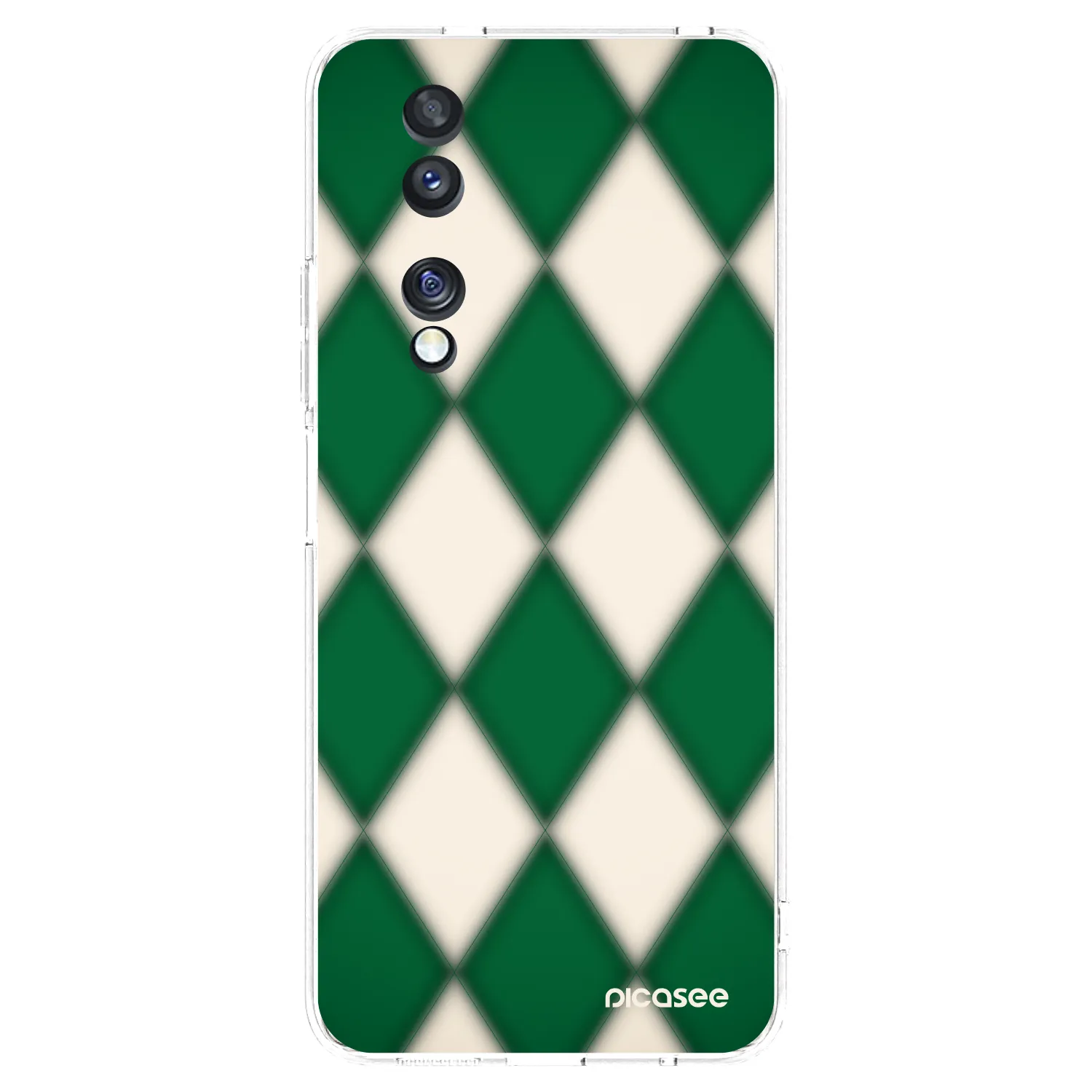 Picasee silikonski prozorni ovitek za Honor 70 - Emerald Diamond