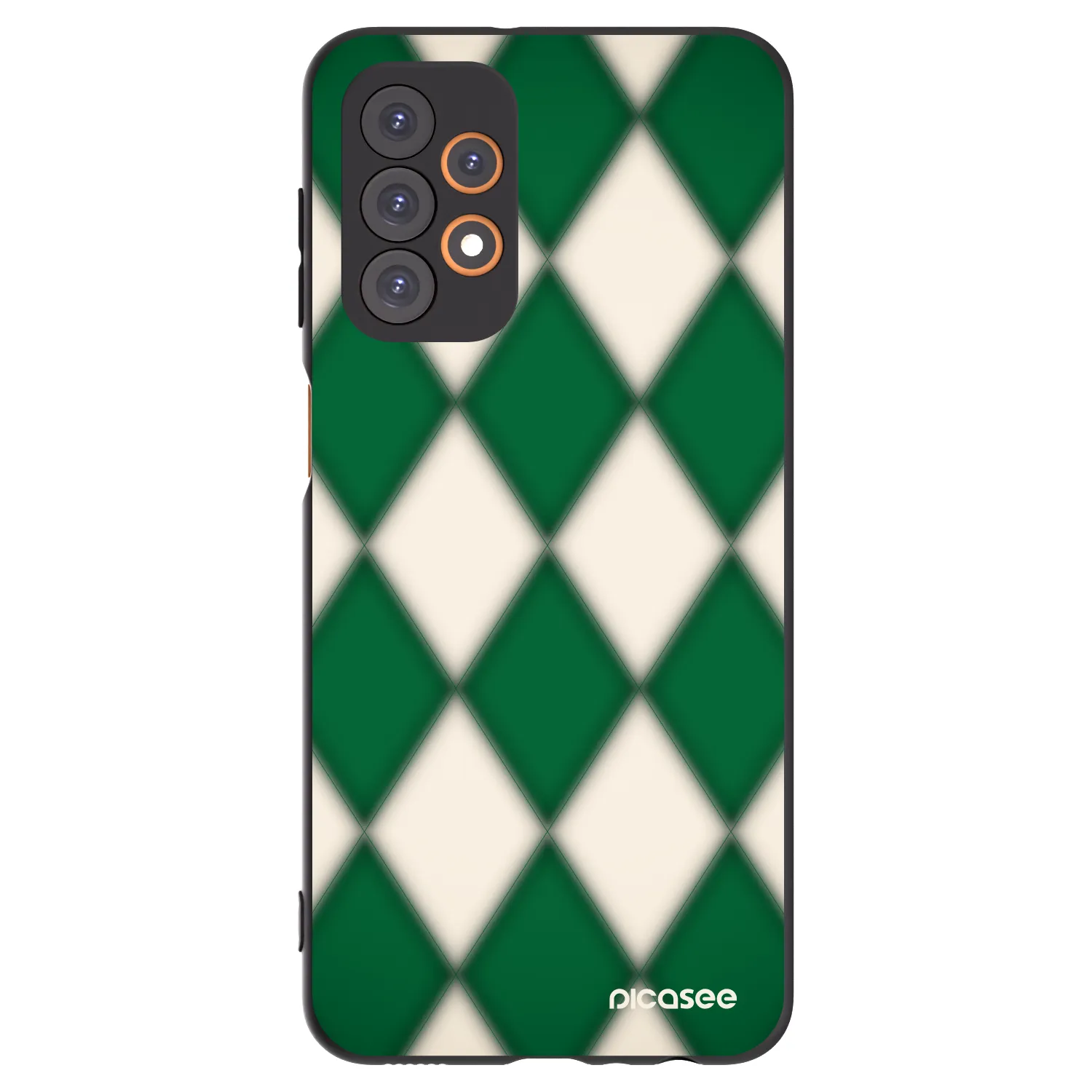 Picasee silikonski črni ovitek za Samsung Galaxy A23 A235F 4G - Emerald Diamond