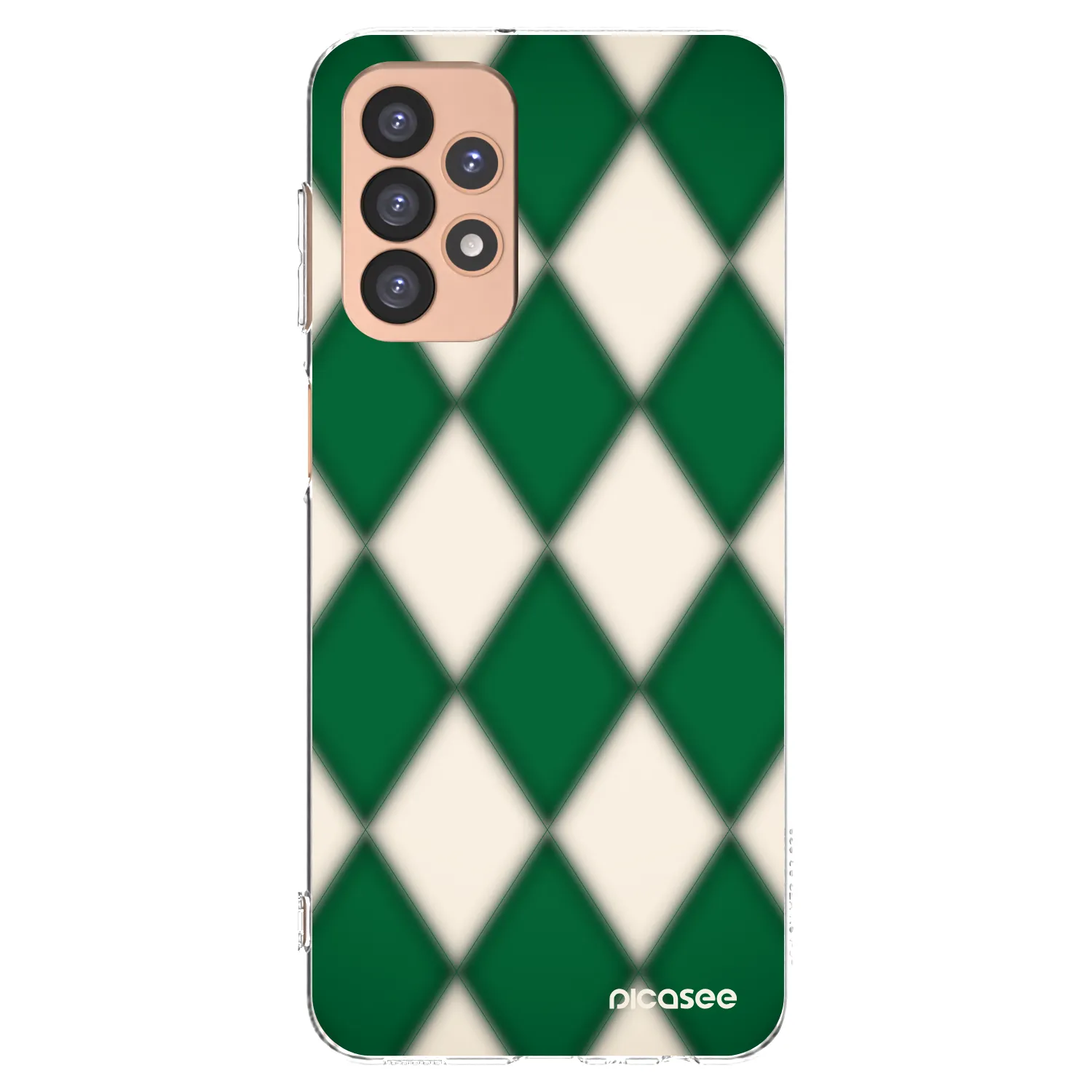 Picasee silikonski prozorni ovitek za Samsung Galaxy A23 A236B 5G - Emerald Diamond
