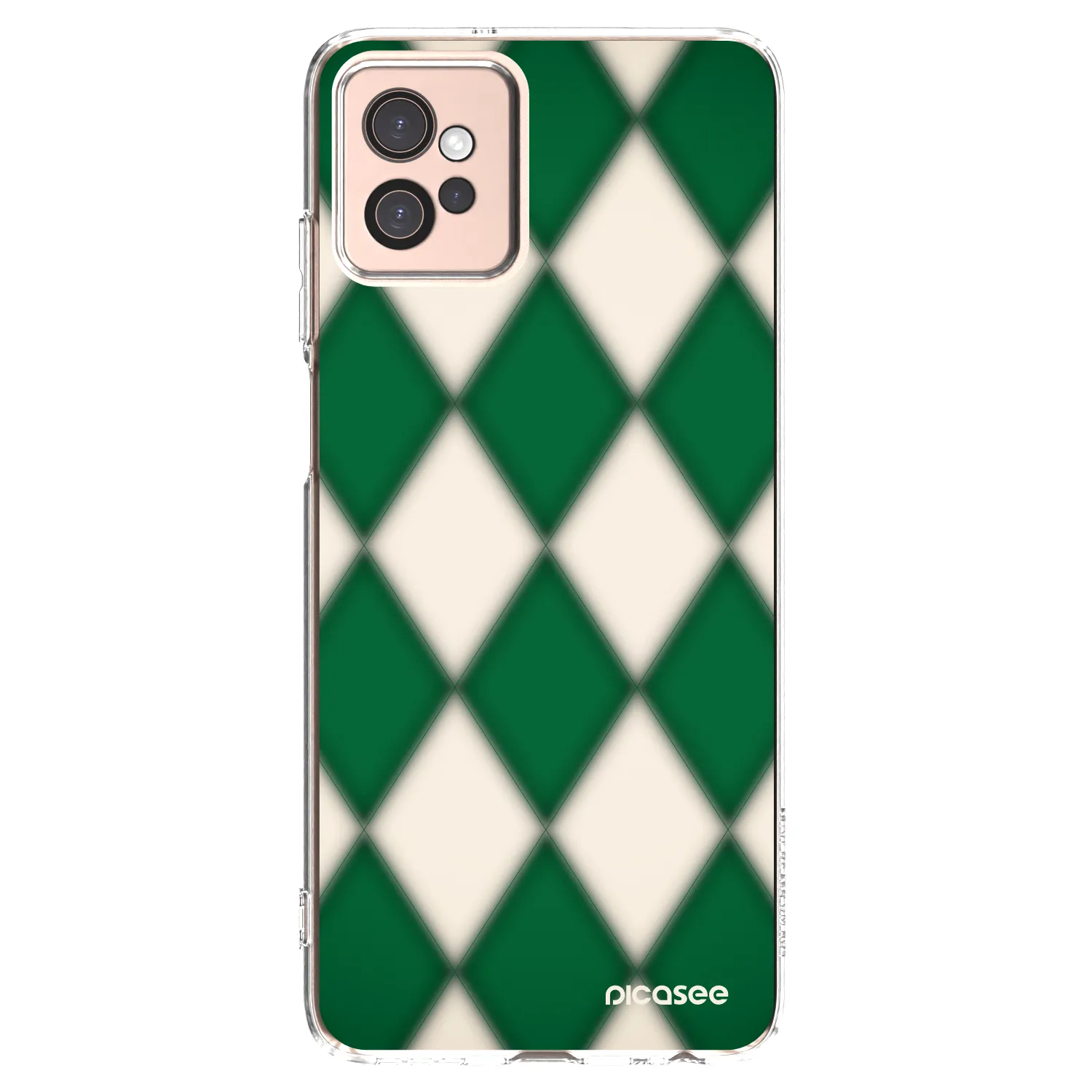 Picasee silikonski prozorni ovitek za Motorola Moto G32 - Emerald Diamond