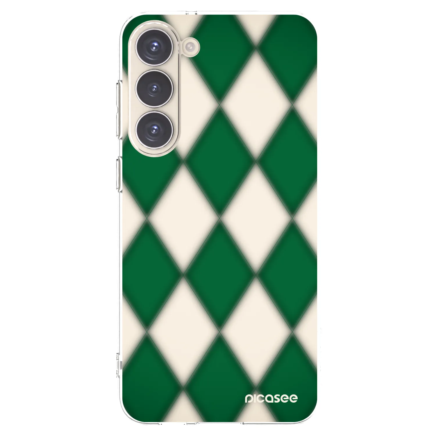 Picasee silikonski prozorni ovitek za Samsung Galaxy S23+ 5G - Emerald Diamond