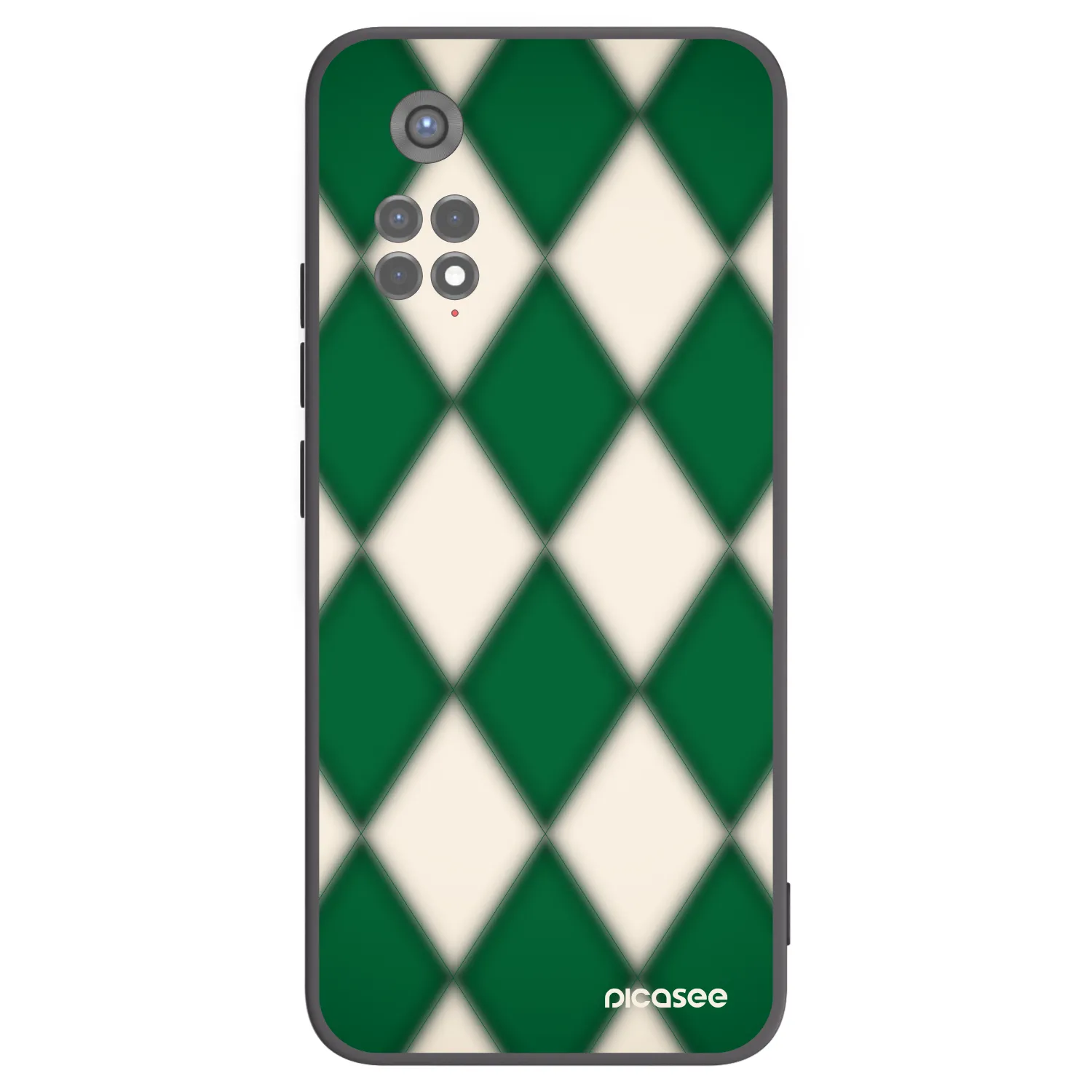 Picasee silikonski črni ovitek za Xiaomi Redmi Note 11S 5G - Emerald Diamond