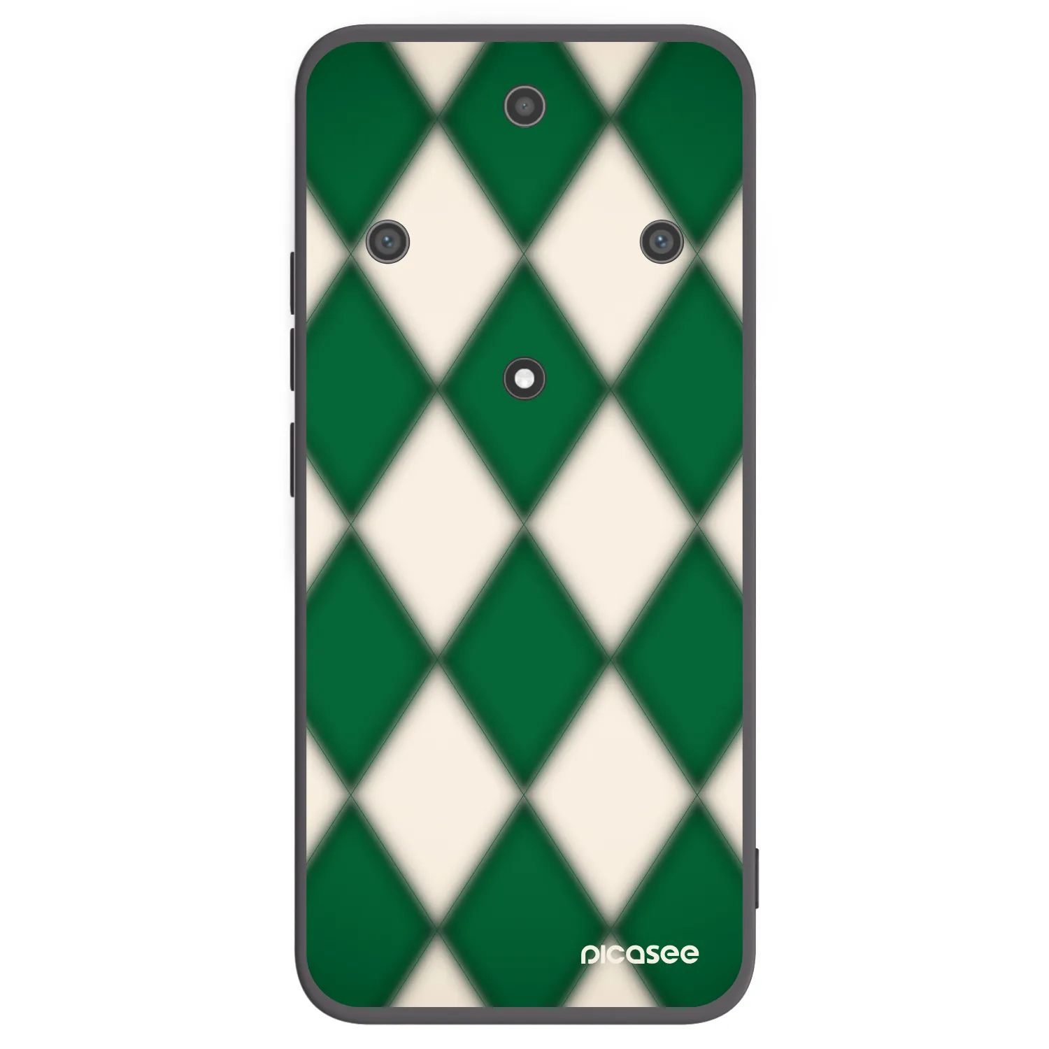 Picasee silikonski črni ovitek za Honor Magic5 Lite 5G - Emerald Diamond
