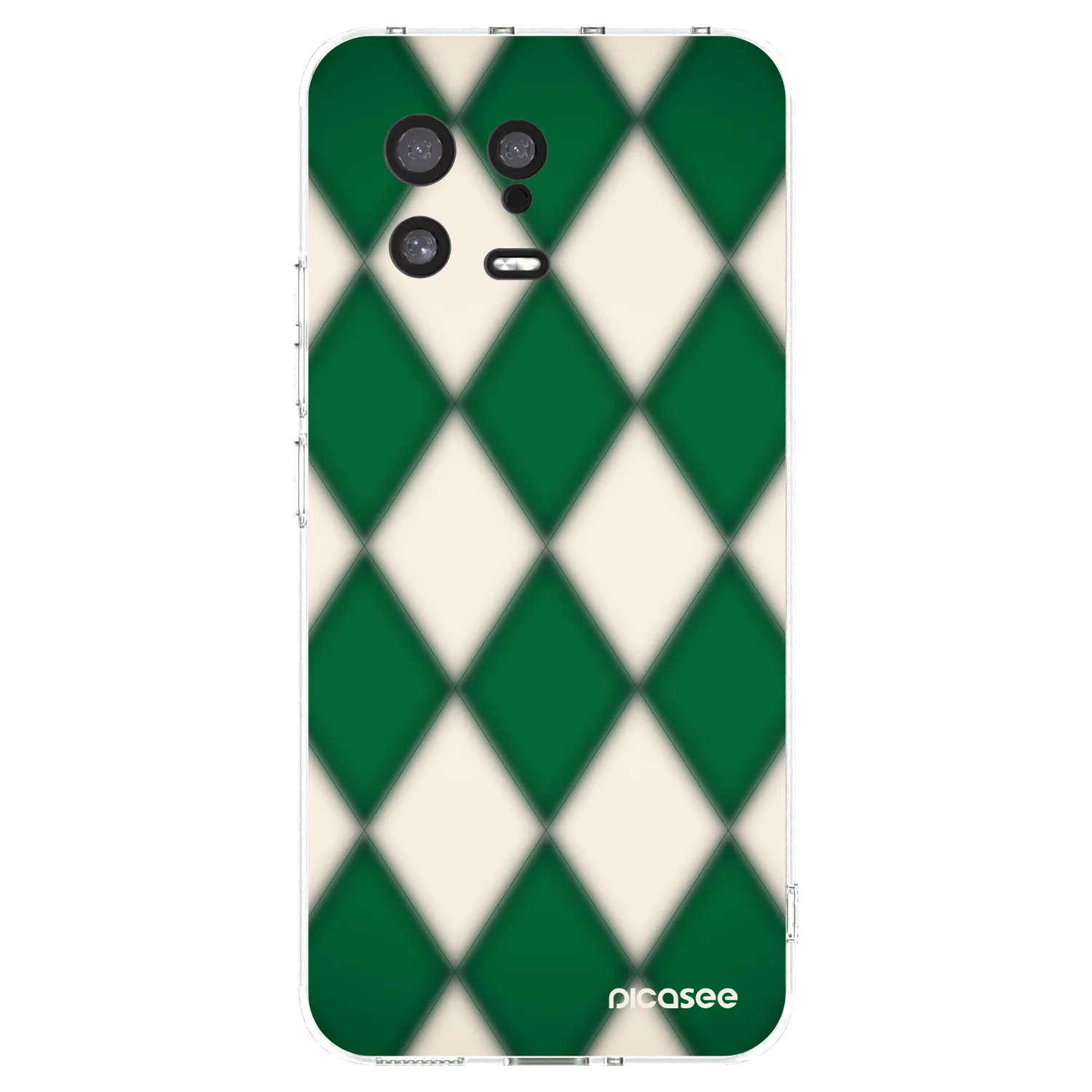 Picasee silikonski prozorni ovitek za Xiaomi 13 - Emerald Diamond