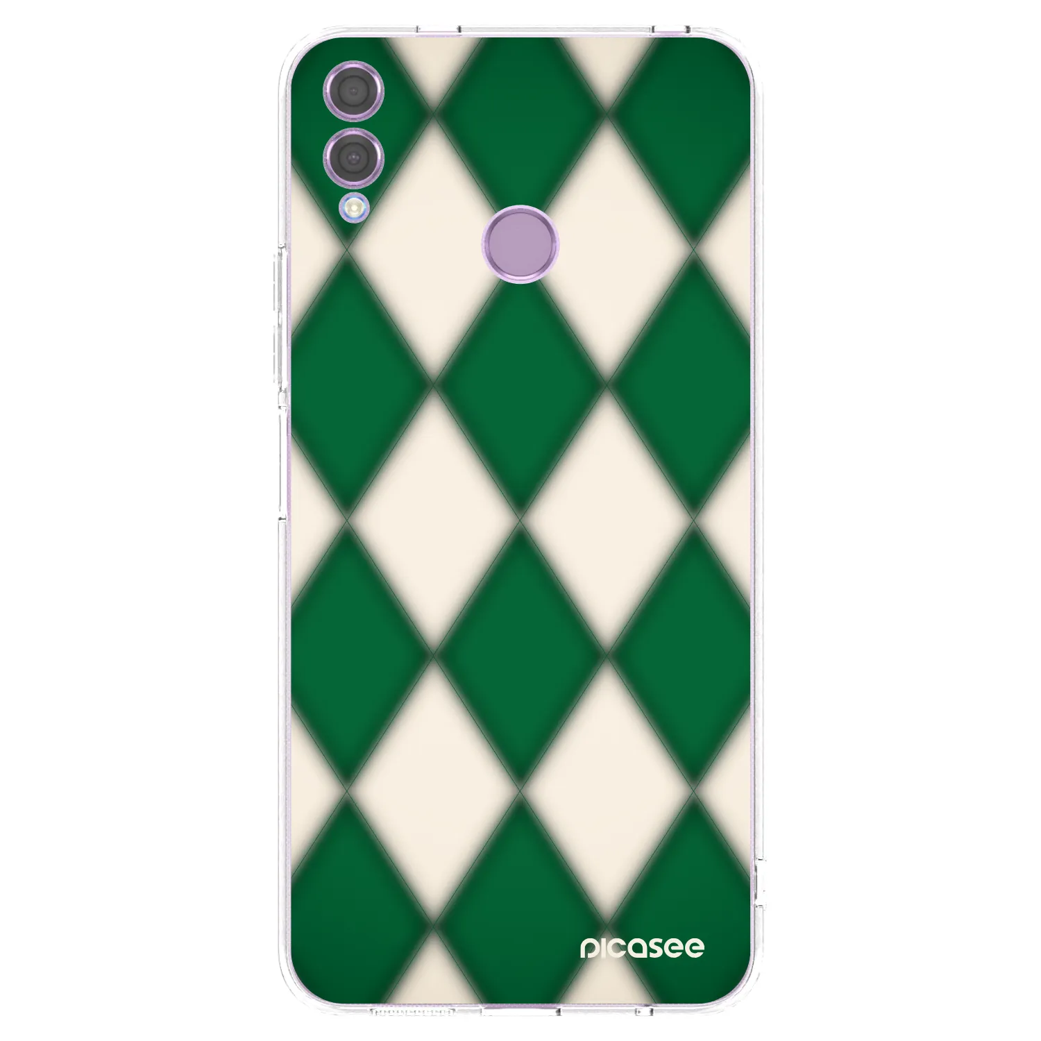 Picasee silikonski prozorni ovitek za Honor 8X - Emerald Diamond