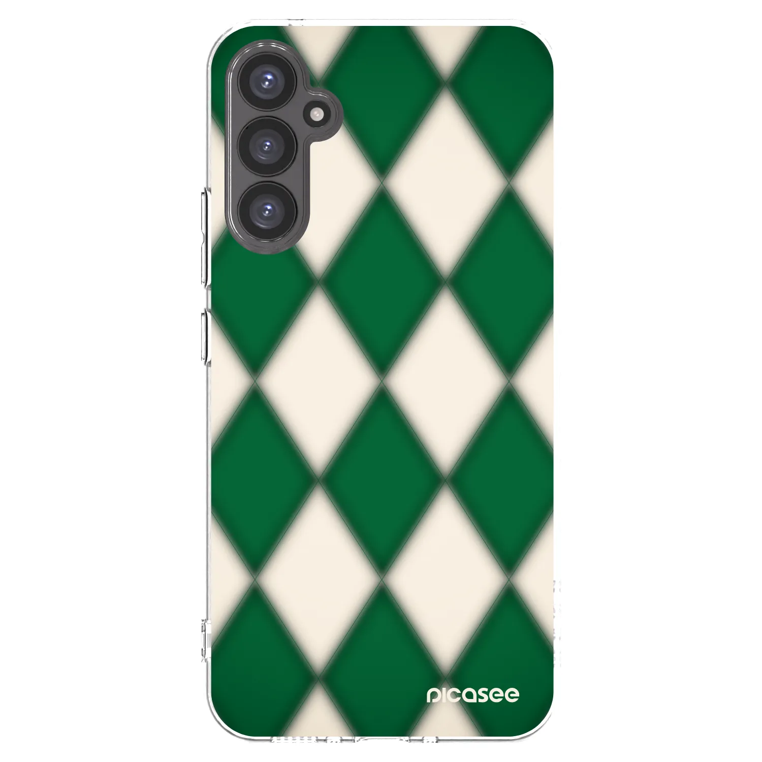 Picasee silikonski prozorni ovitek za Samsung Galaxy A34 5G A346B - Emerald Diamond