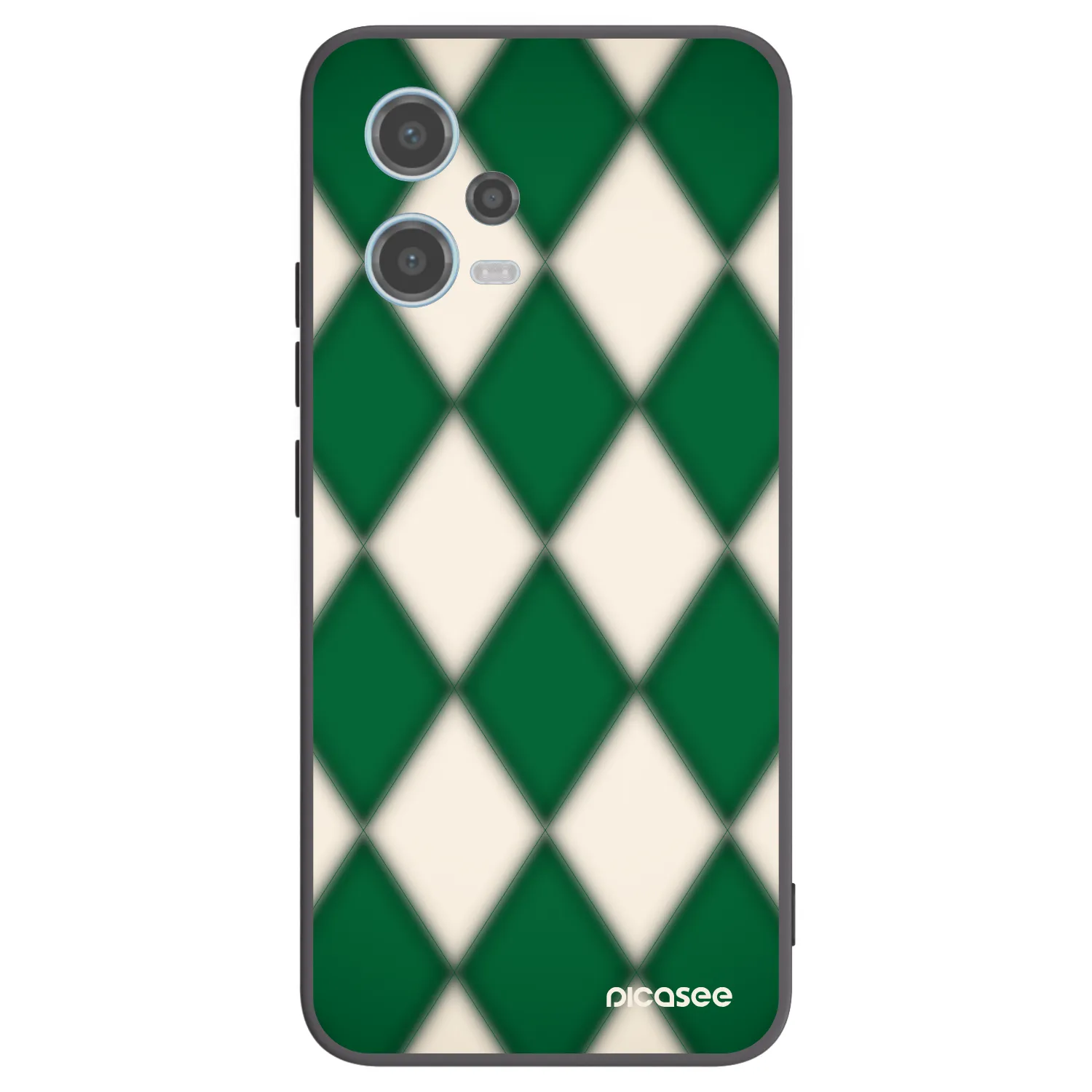 Picasee silikonski črni ovitek za Xiaomi Redmi Note 12 5G - Emerald Diamond