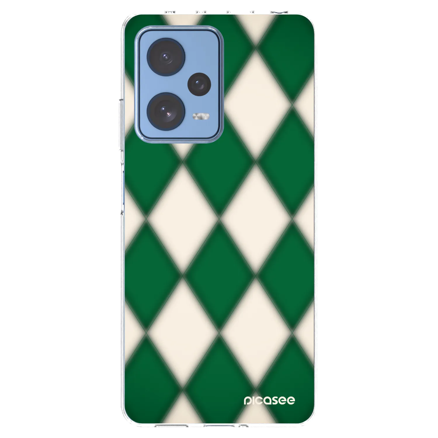 Picasee silikonski prozorni ovitek za Xiaomi Redmi Note 12 Pro 5G - Emerald Diamond