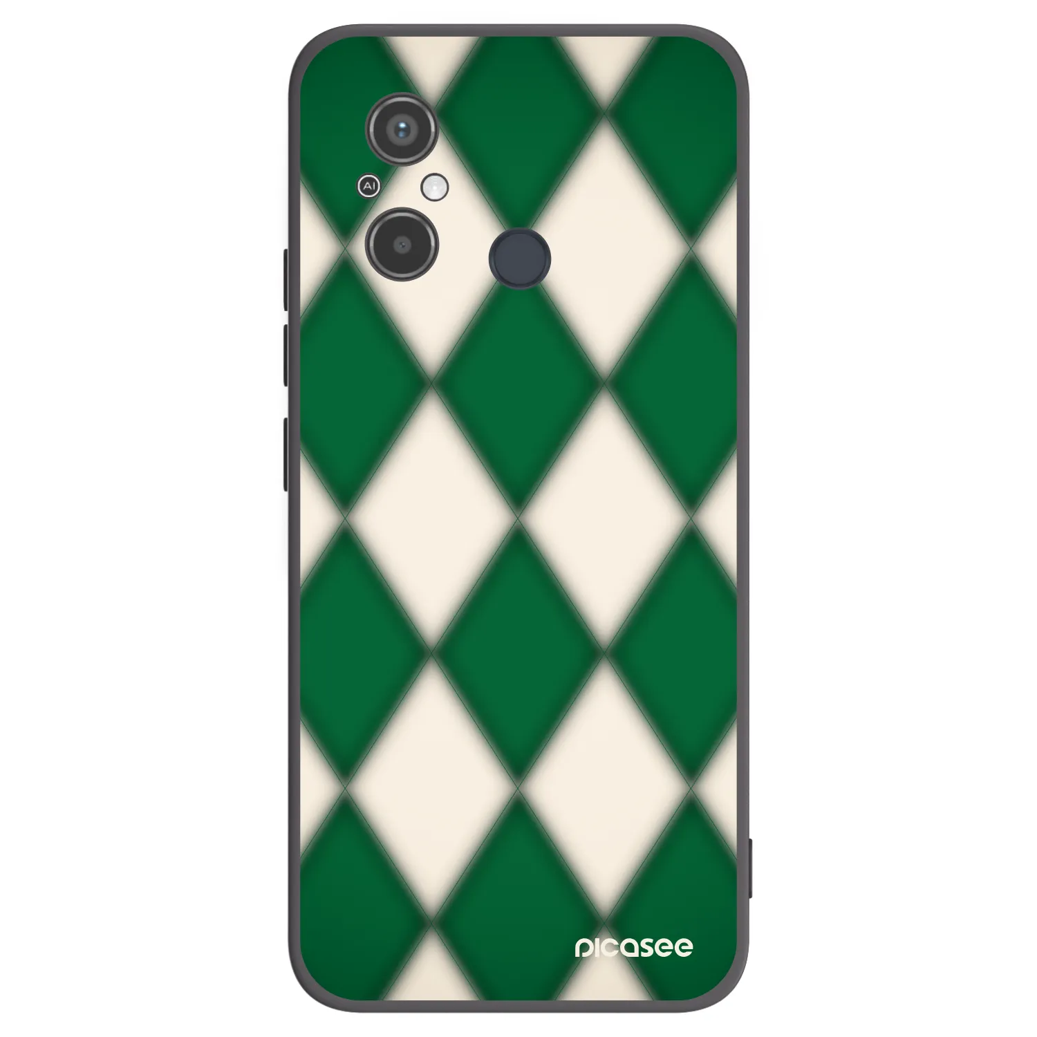 Picasee silikonski črni ovitek za Xiaomi Redmi 12C - Emerald Diamond