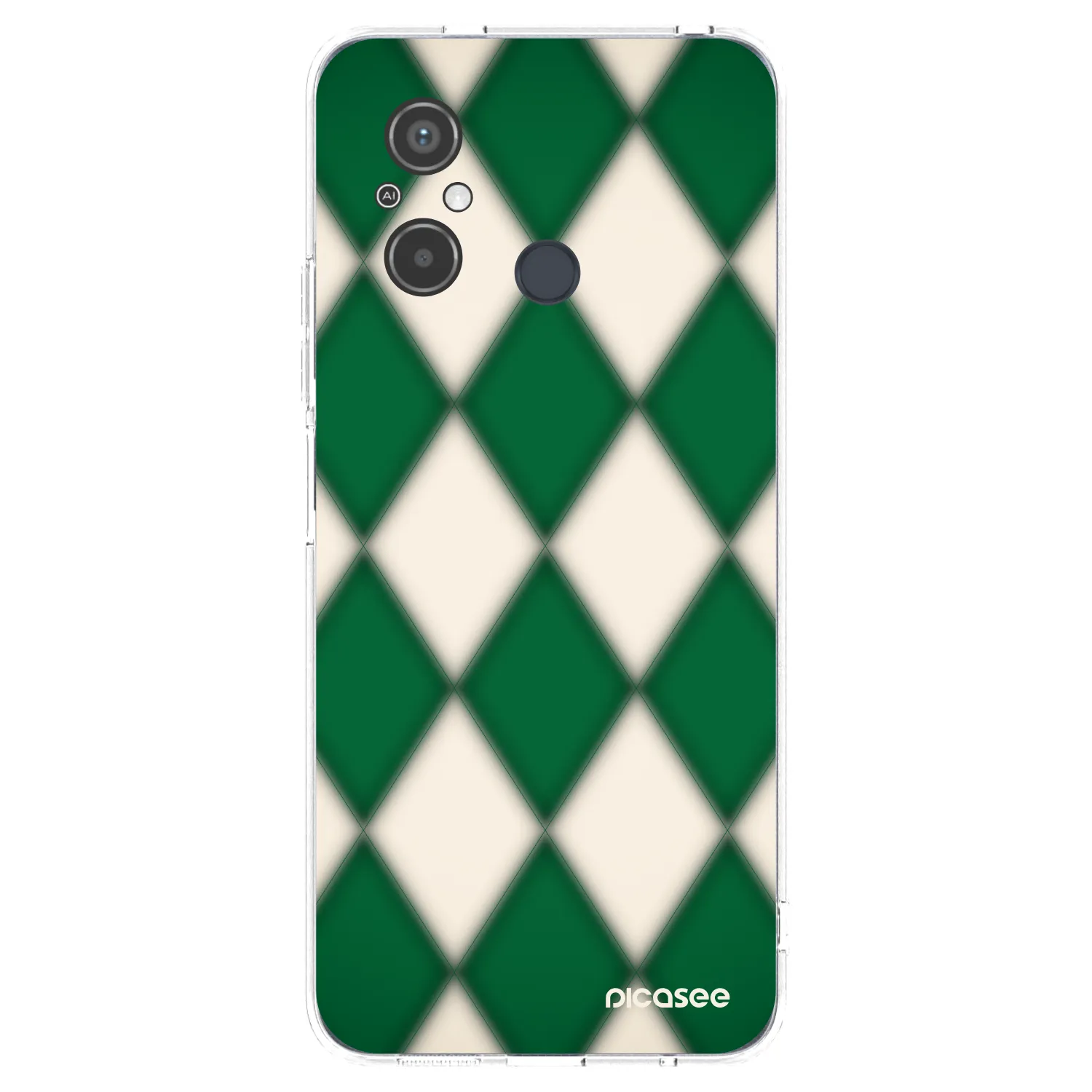 Picasee silikonski prozorni ovitek za Xiaomi Redmi 12C - Emerald Diamond