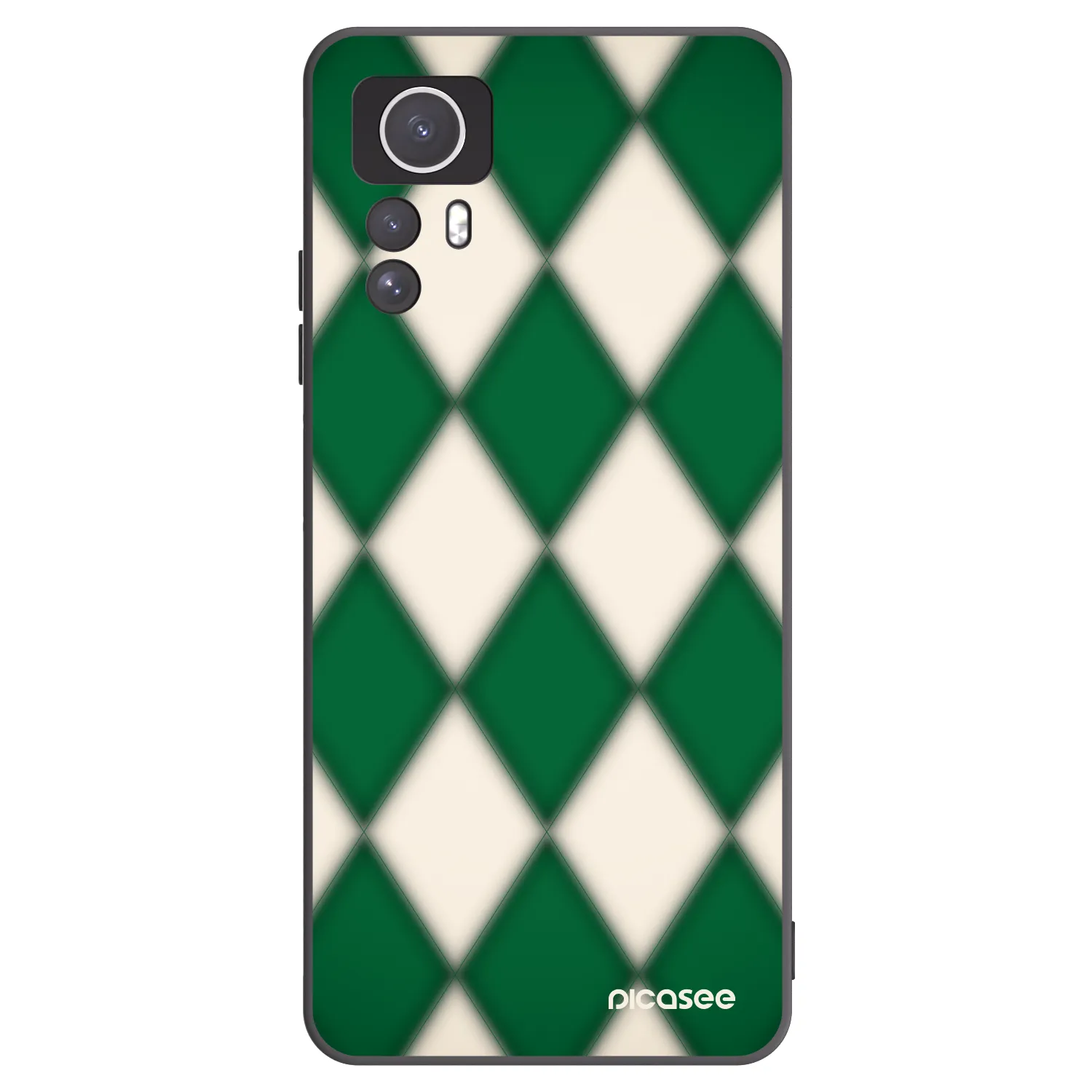 Picasee silikonski črni ovitek za Xiaomi Redmi Note 12S - Emerald Diamond