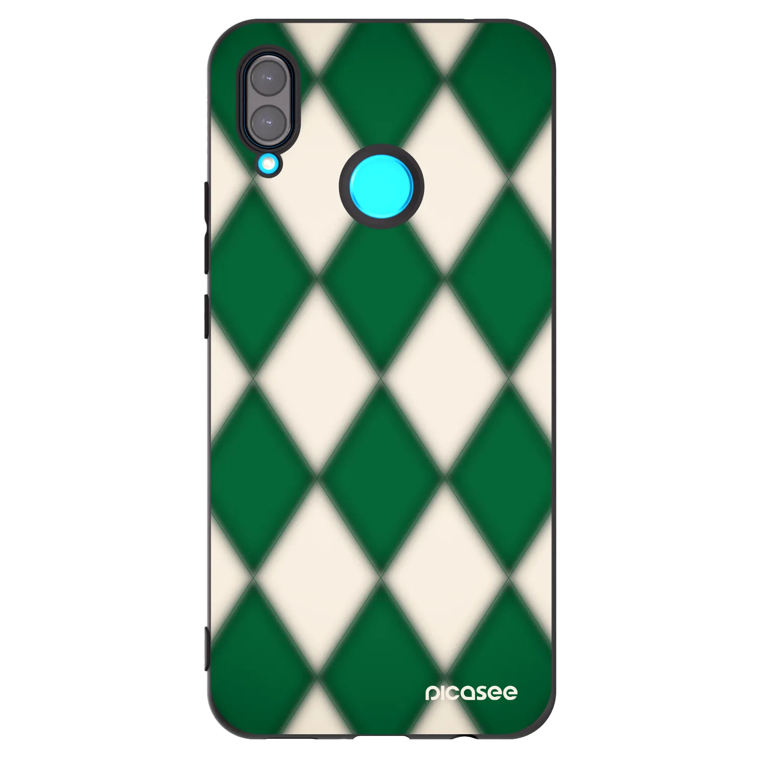 Picasee silikonski črni ovitek za Huawei Nova 3 - Emerald Diamond