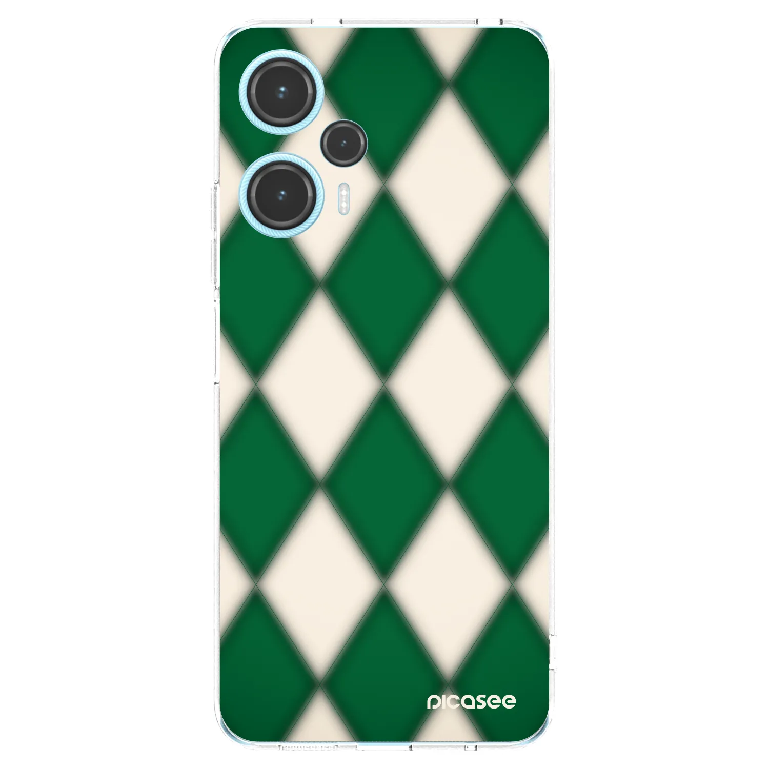 Picasee silikonski prozorni ovitek za Xiaomi Poco F5 - Emerald Diamond