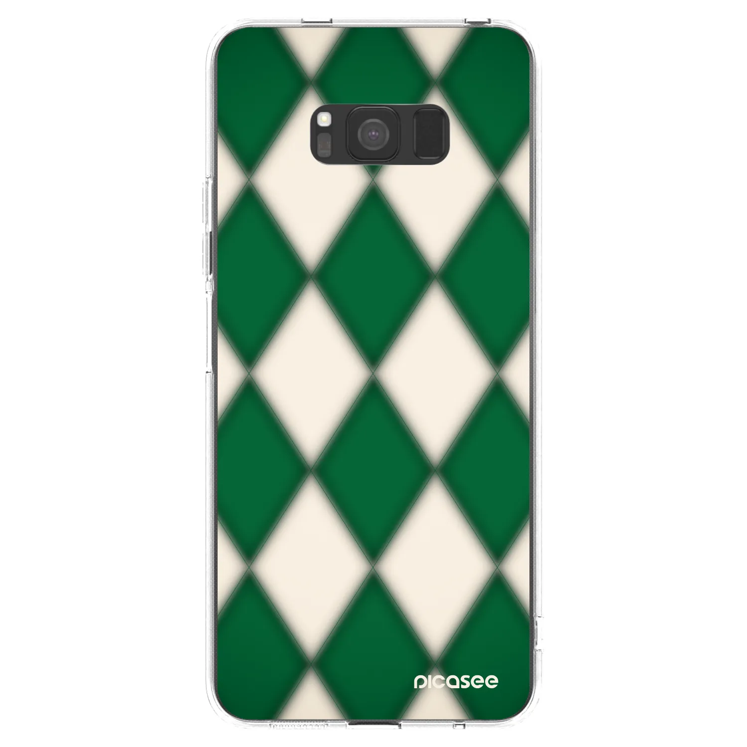 Picasee silikonski prozorni ovitek za Samsung Galaxy S8 G950F - Emerald Diamond