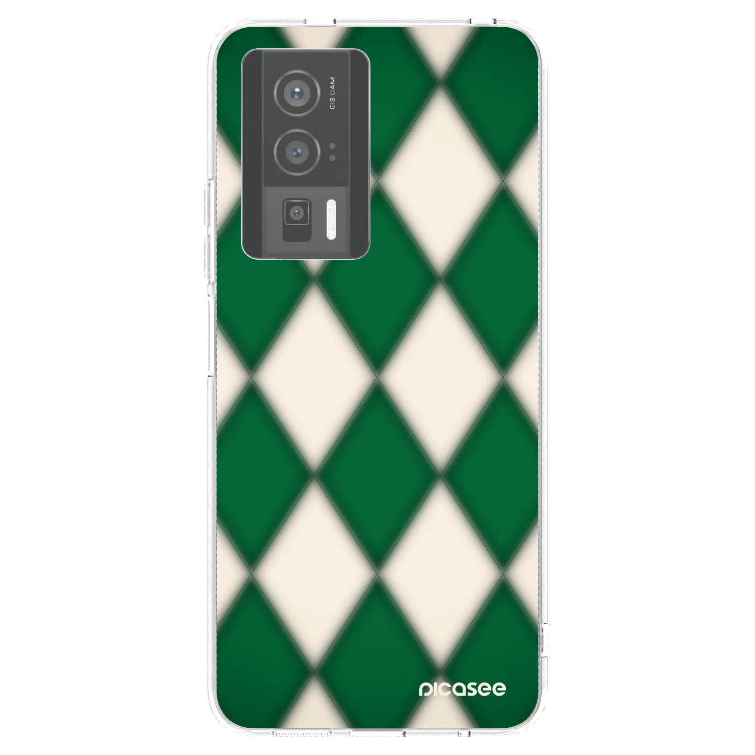 Picasee silikonski prozorni ovitek za Xiaomi Poco F5 Pro 5G - Emerald Diamond
