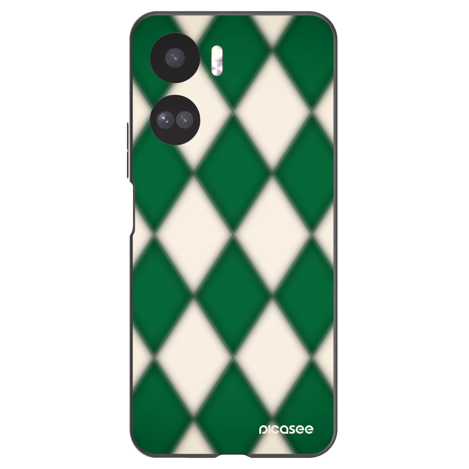 Picasee silikonski črni ovitek za Honor 90 Lite 5G - Emerald Diamond