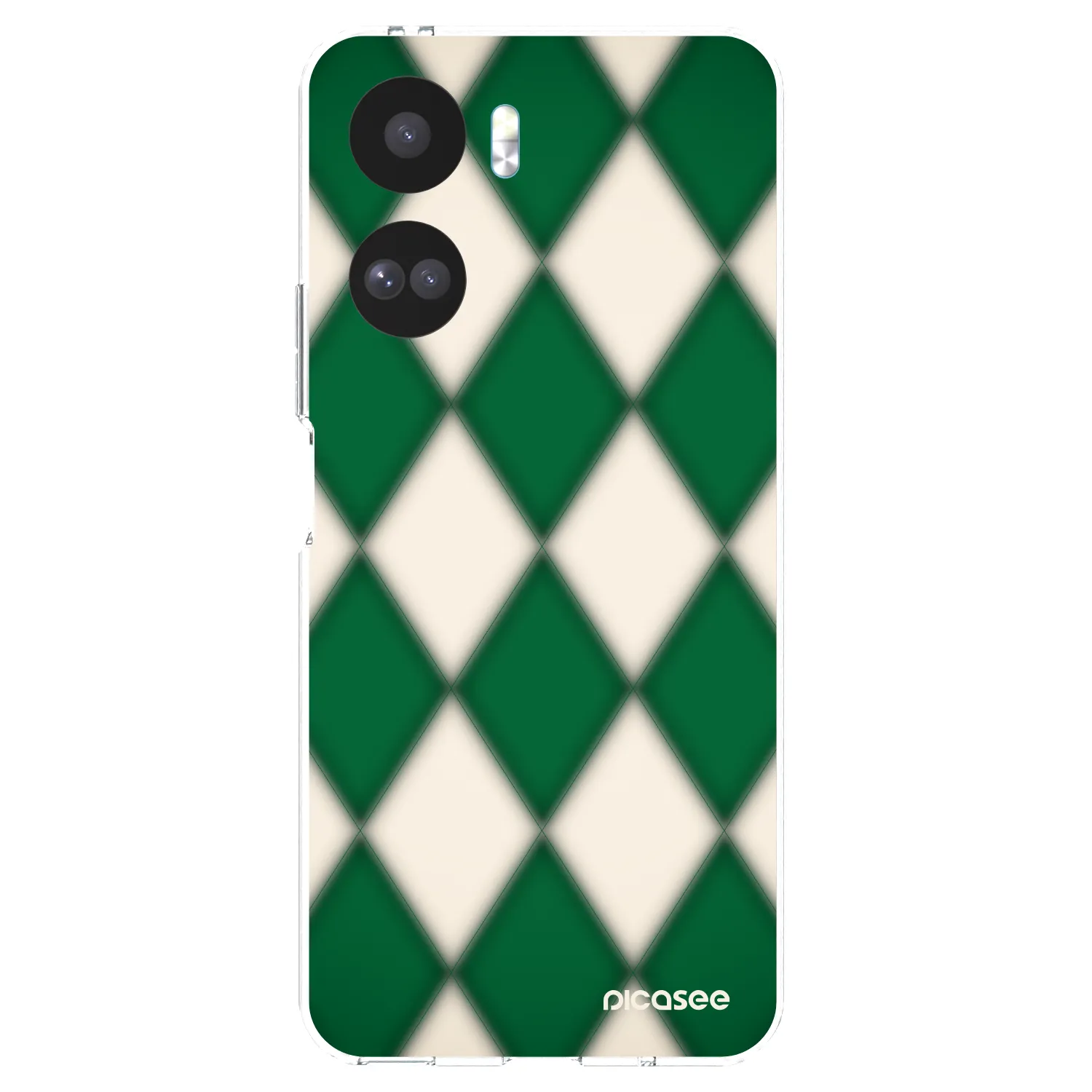 Picasee silikonski prozorni ovitek za Honor 90 Lite 5G - Emerald Diamond