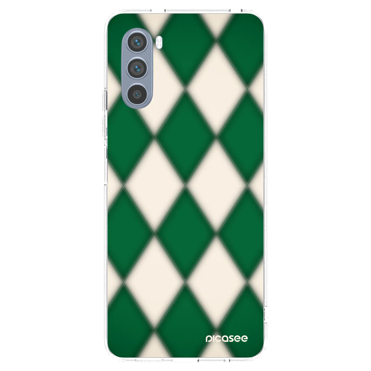 Picasee silikonski prozorni ovitek za Motorola Moto G62 - Emerald Diamond
