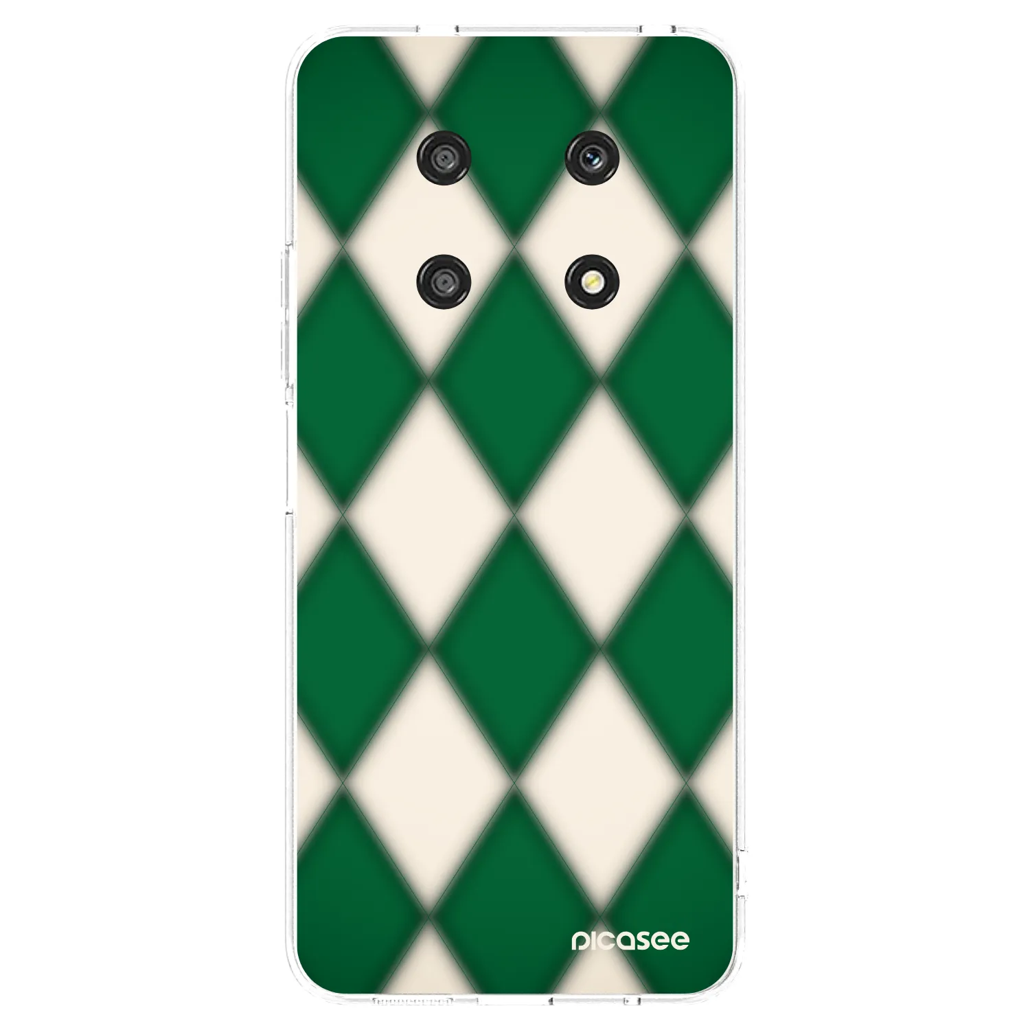 Picasee silikonski prozorni ovitek za Honor Magic4 Lite 5G - Emerald Diamond