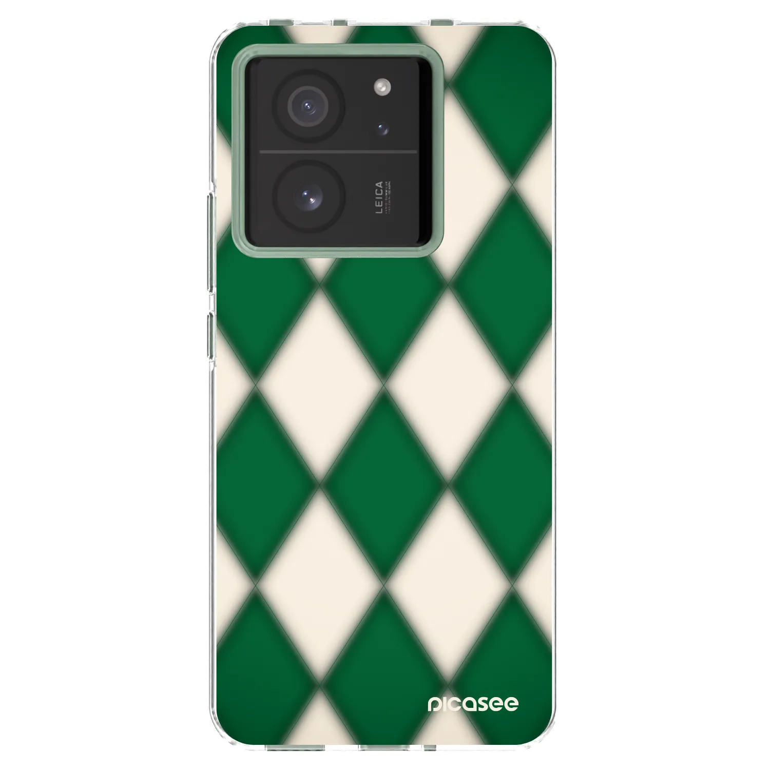 Picasee silikonski prozorni ovitek za Xiaomi 13T Pro - Emerald Diamond