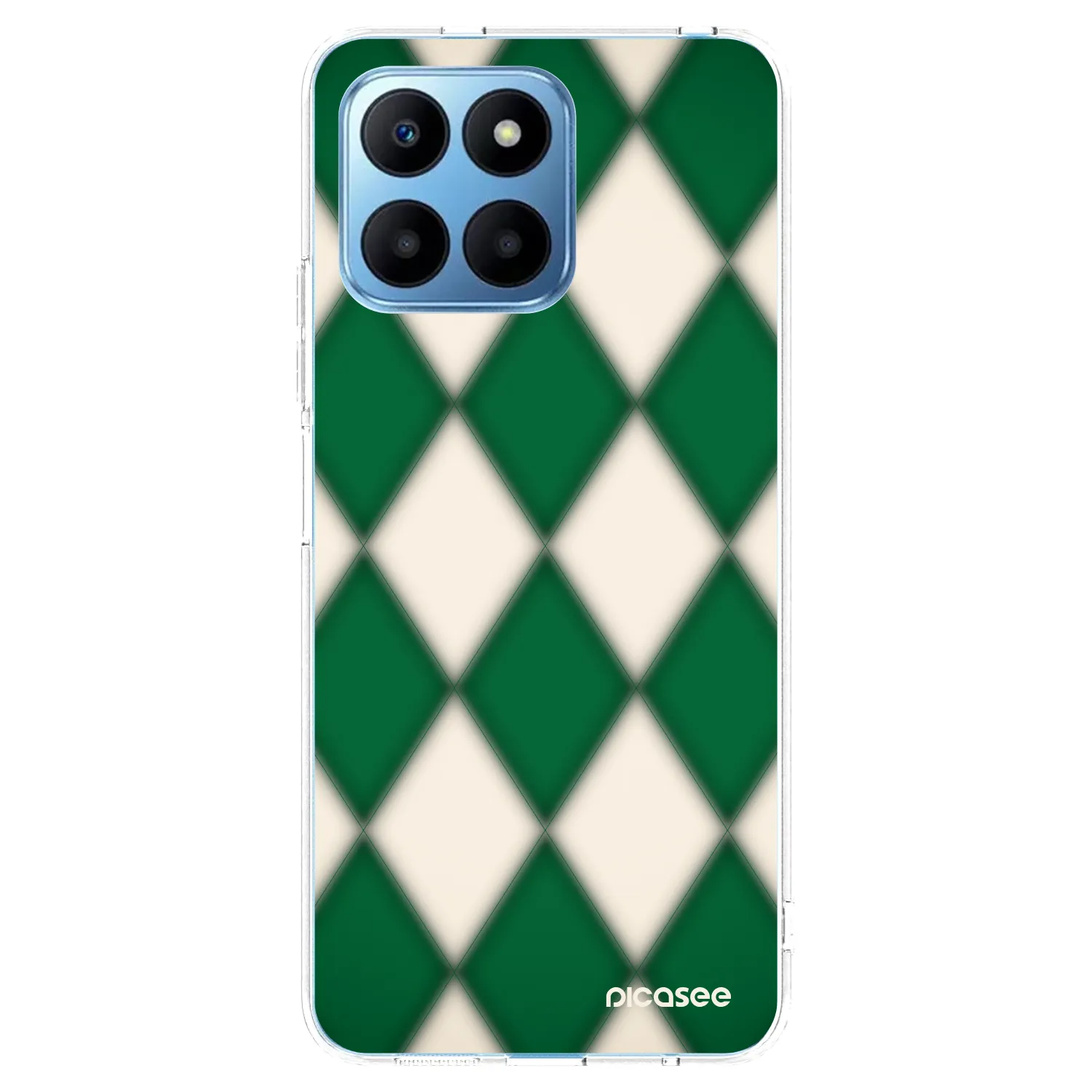 Picasee silikonski prozorni ovitek za Honor 70 Lite - Emerald Diamond