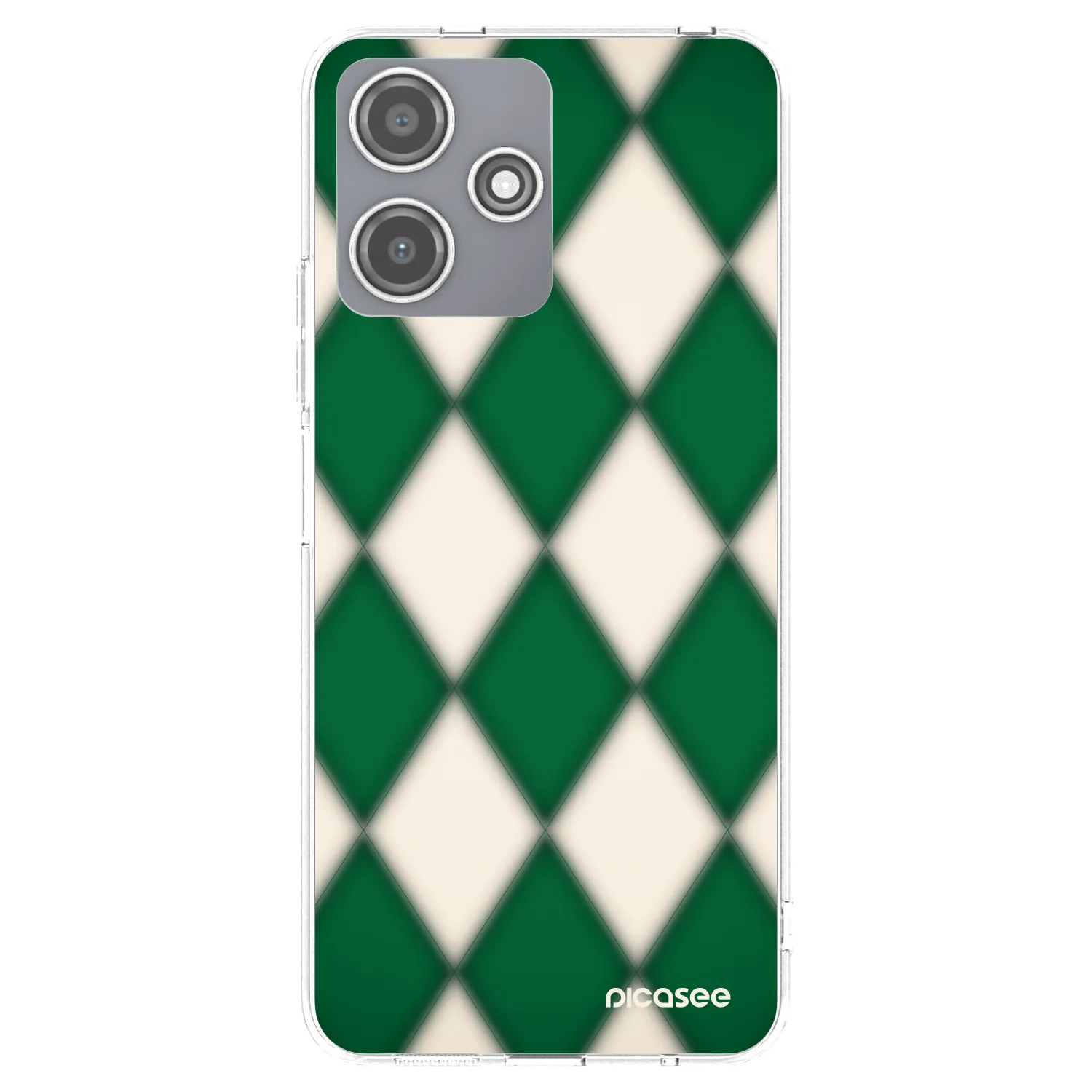 Picasee silikonski prozorni ovitek za Xiaomi Redmi 12 5G - Emerald Diamond