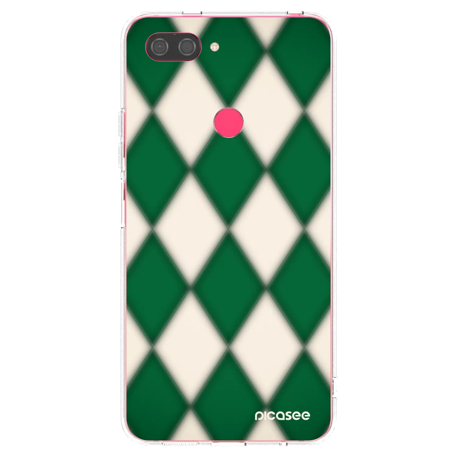 Picasee silikonski prozorni ovitek za Xiaomi Mi 8 Lite - Emerald Diamond
