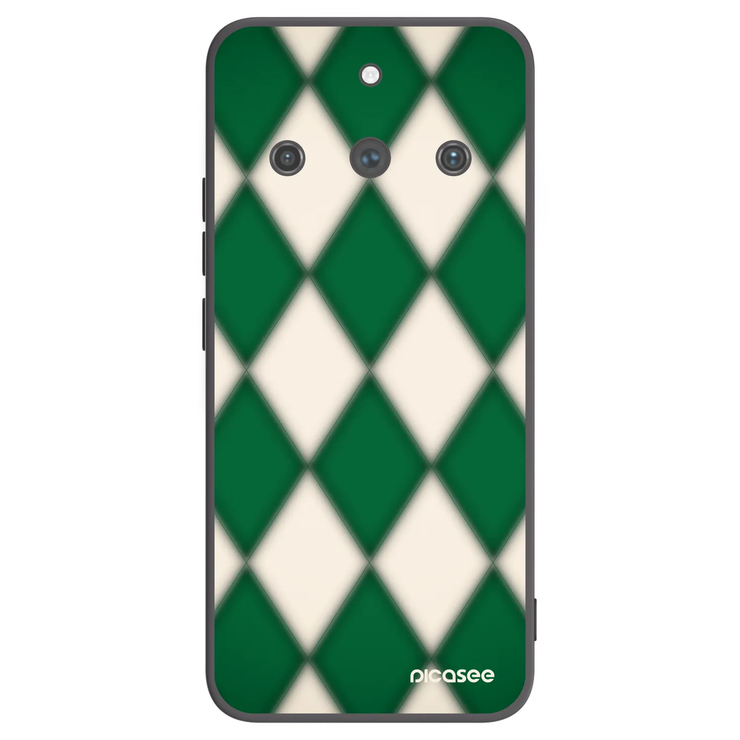 Picasee silikonski črni ovitek za Realme 11 Pro+ - Emerald Diamond