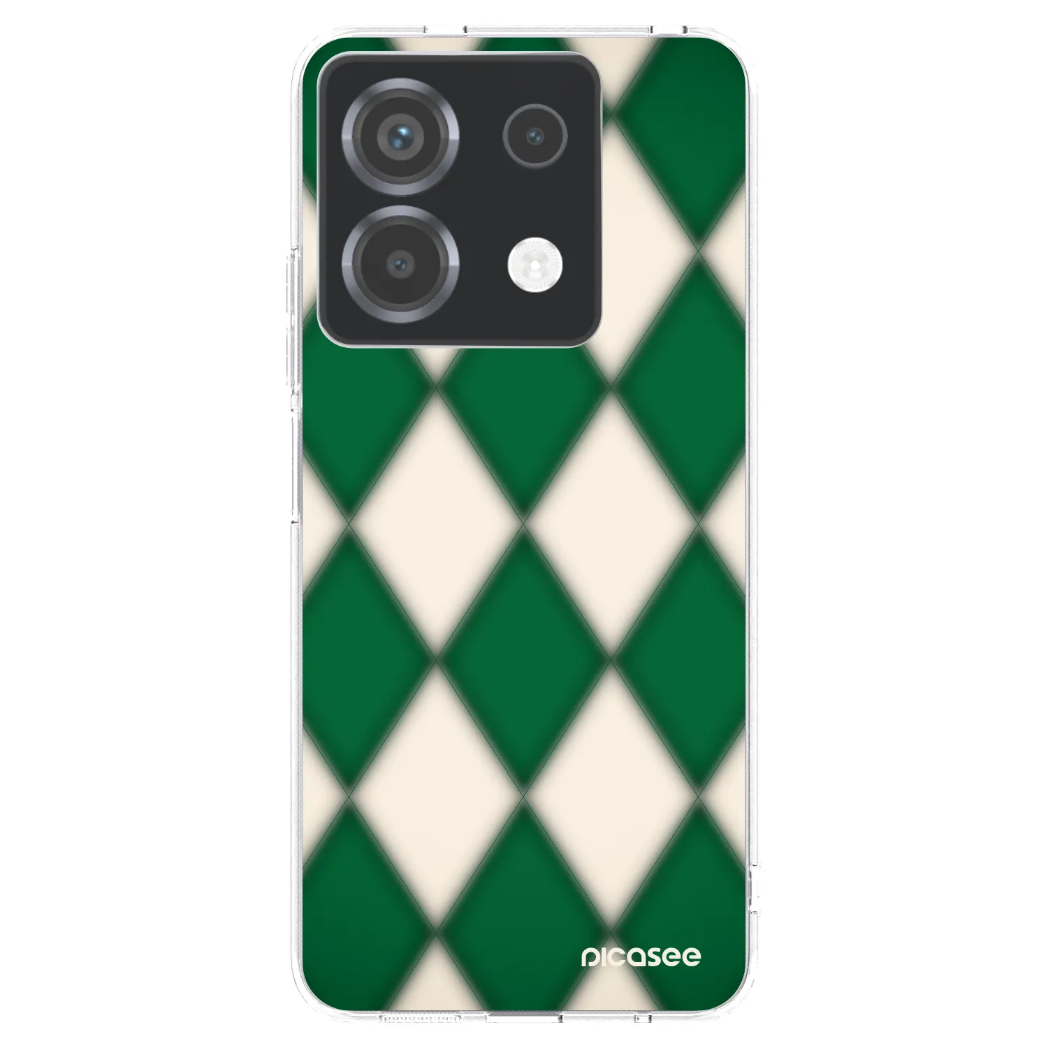 Picasee silikonski prozorni ovitek za Xiaomi Poco X6 - Emerald Diamond