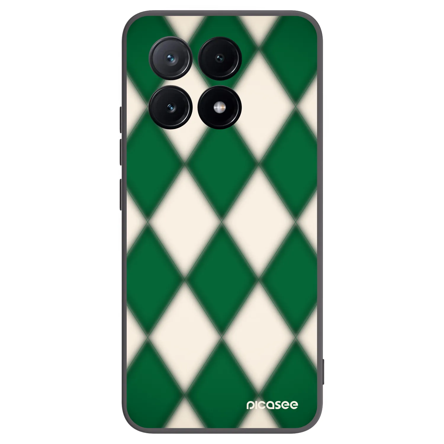 Picasee silikonski črni ovitek za Xiaomi Poco X6 Pro - Emerald Diamond