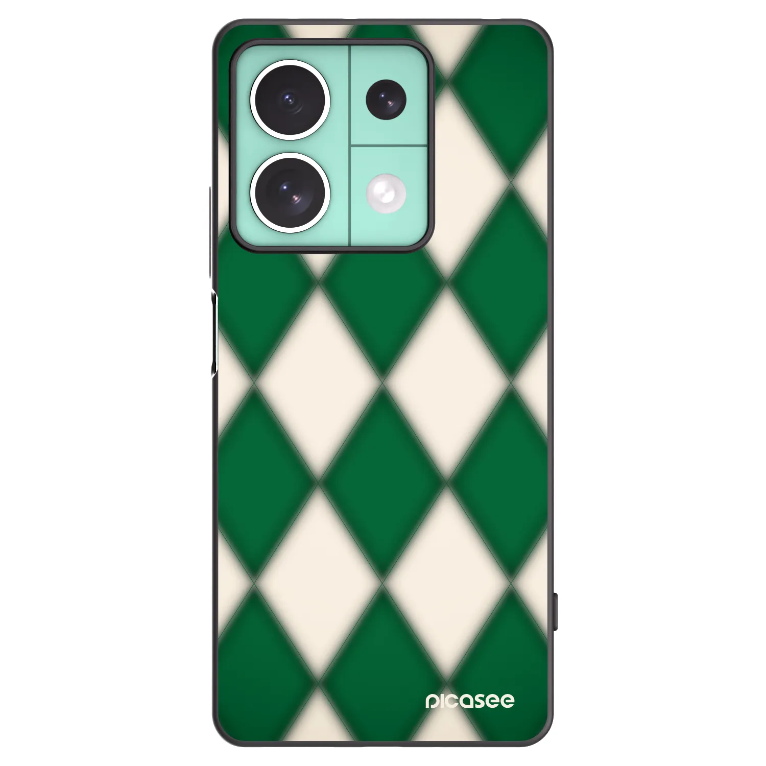 Picasee silikonski črni ovitek za Xiaomi Redmi Note 13 5G - Emerald Diamond