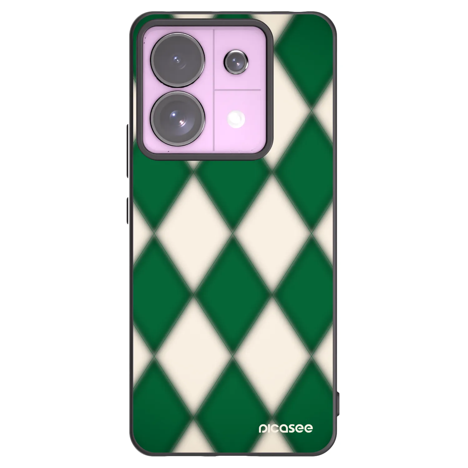 Picasee silikonski črni ovitek za Xiaomi Redmi Note 13 Pro 5G - Emerald Diamond