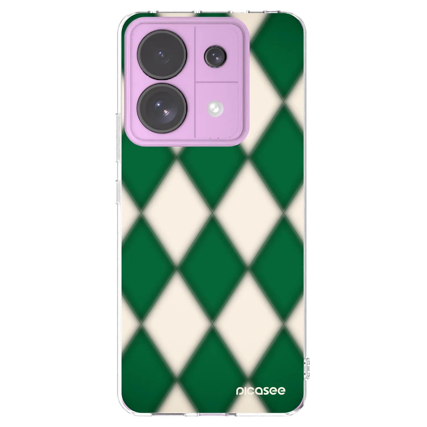 Picasee silikonski prozorni ovitek za Xiaomi Redmi Note 13 Pro 5G - Emerald Diamond