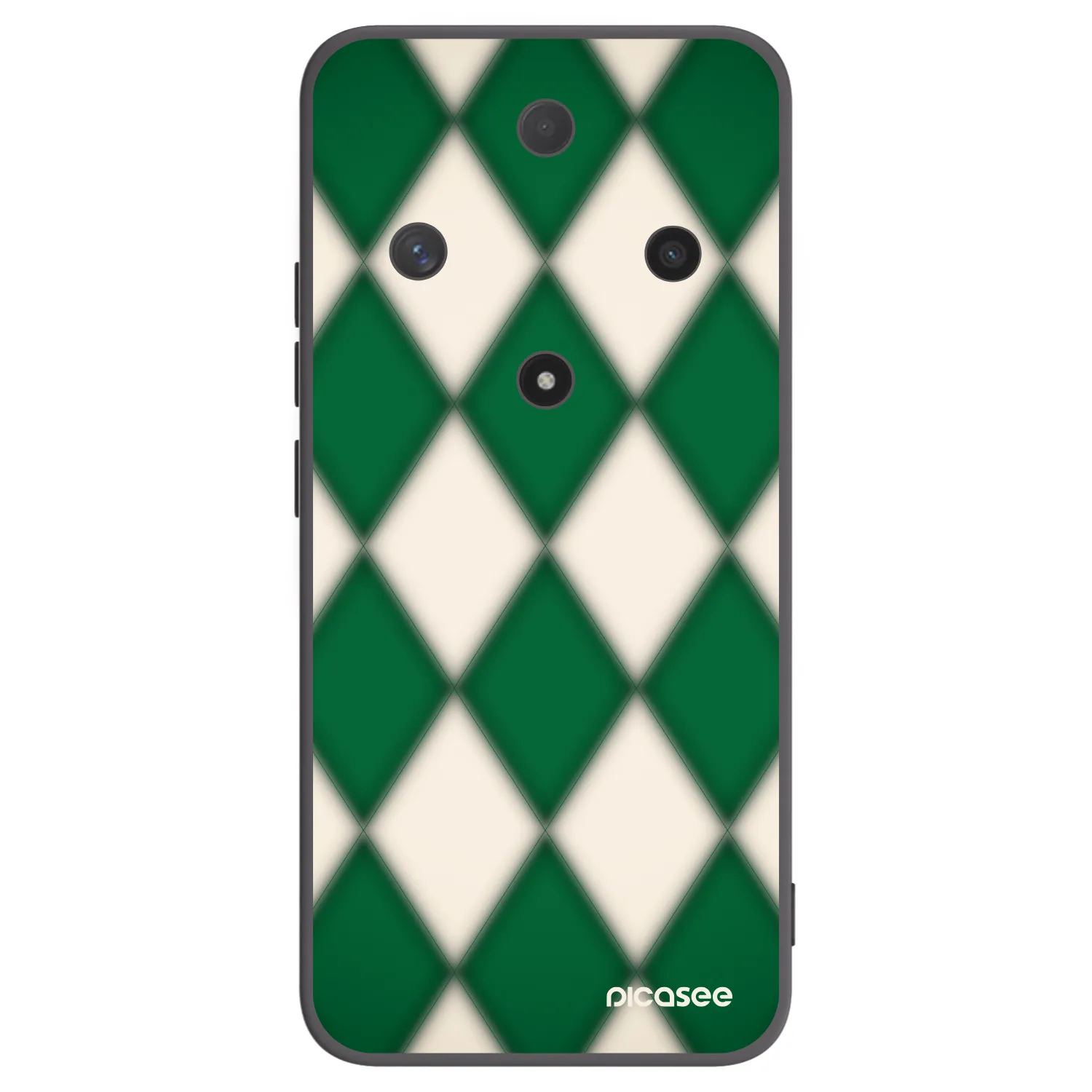 Picasee silikonski črni ovitek za Honor Magic6 Lite 5G - Emerald Diamond