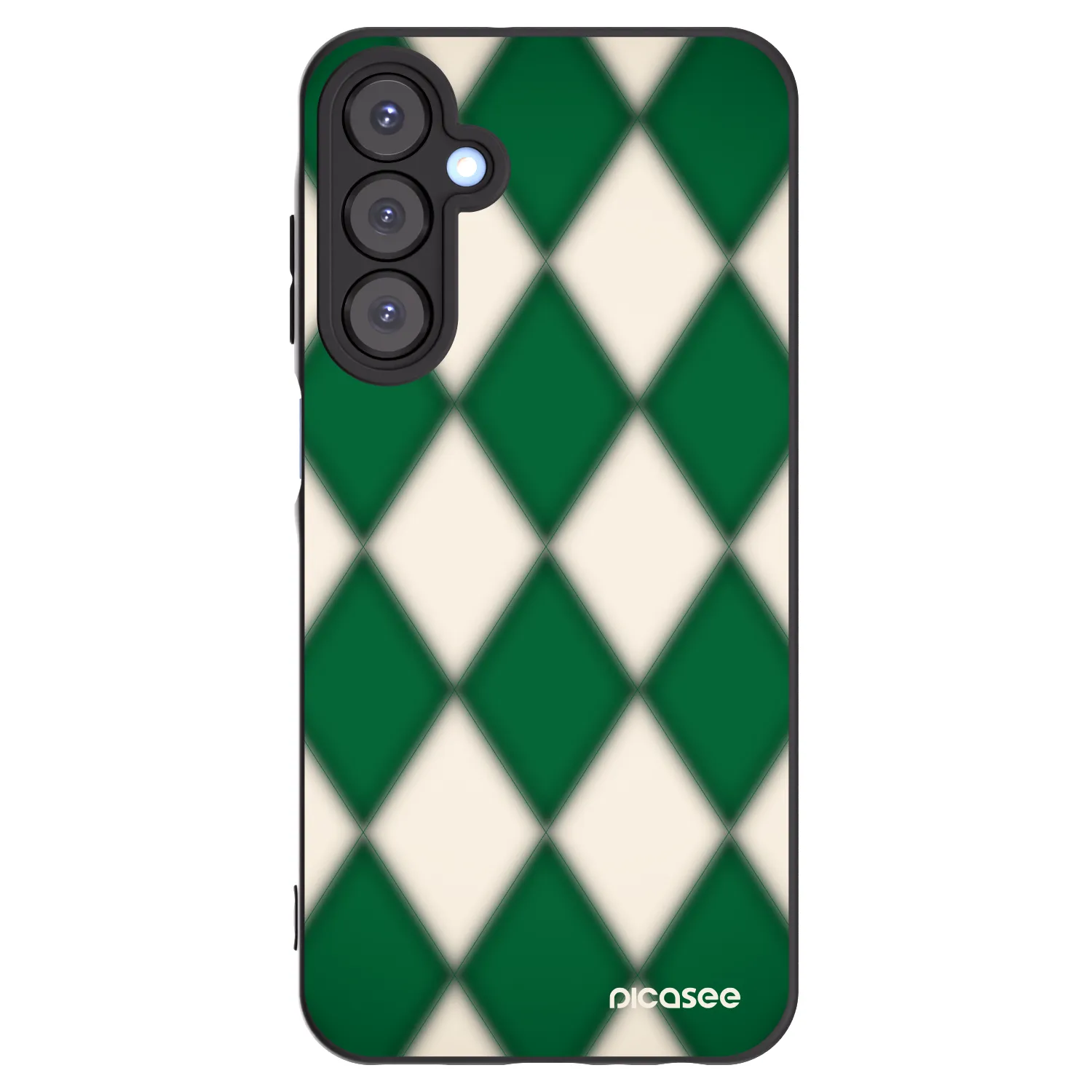 Picasee silikonski črni ovitek za Samsung Galaxy A25 A256B 5G - Emerald Diamond