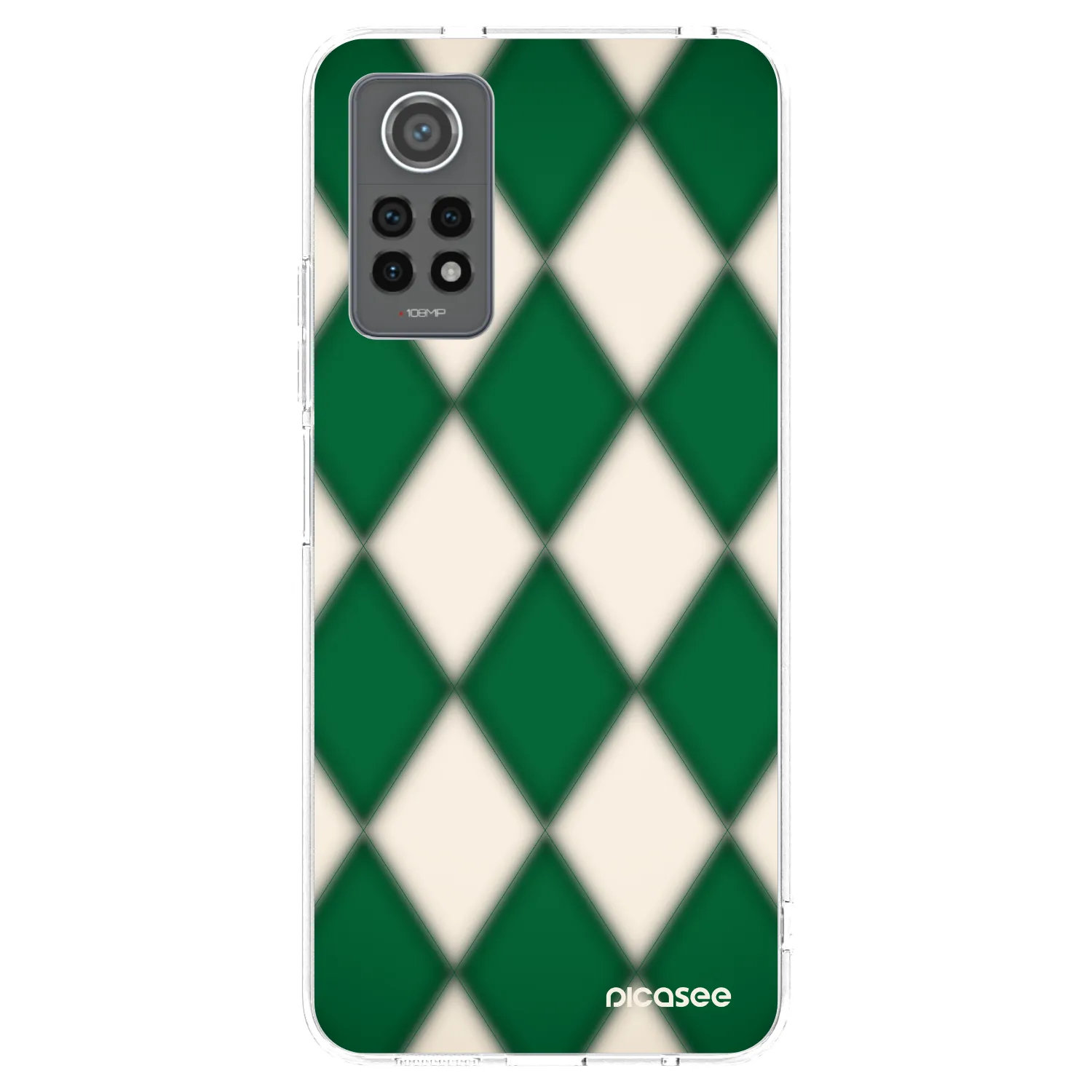 Picasee silikonski prozorni ovitek za Xiaomi Redmi Note 12 Pro 4G - Emerald Diamond